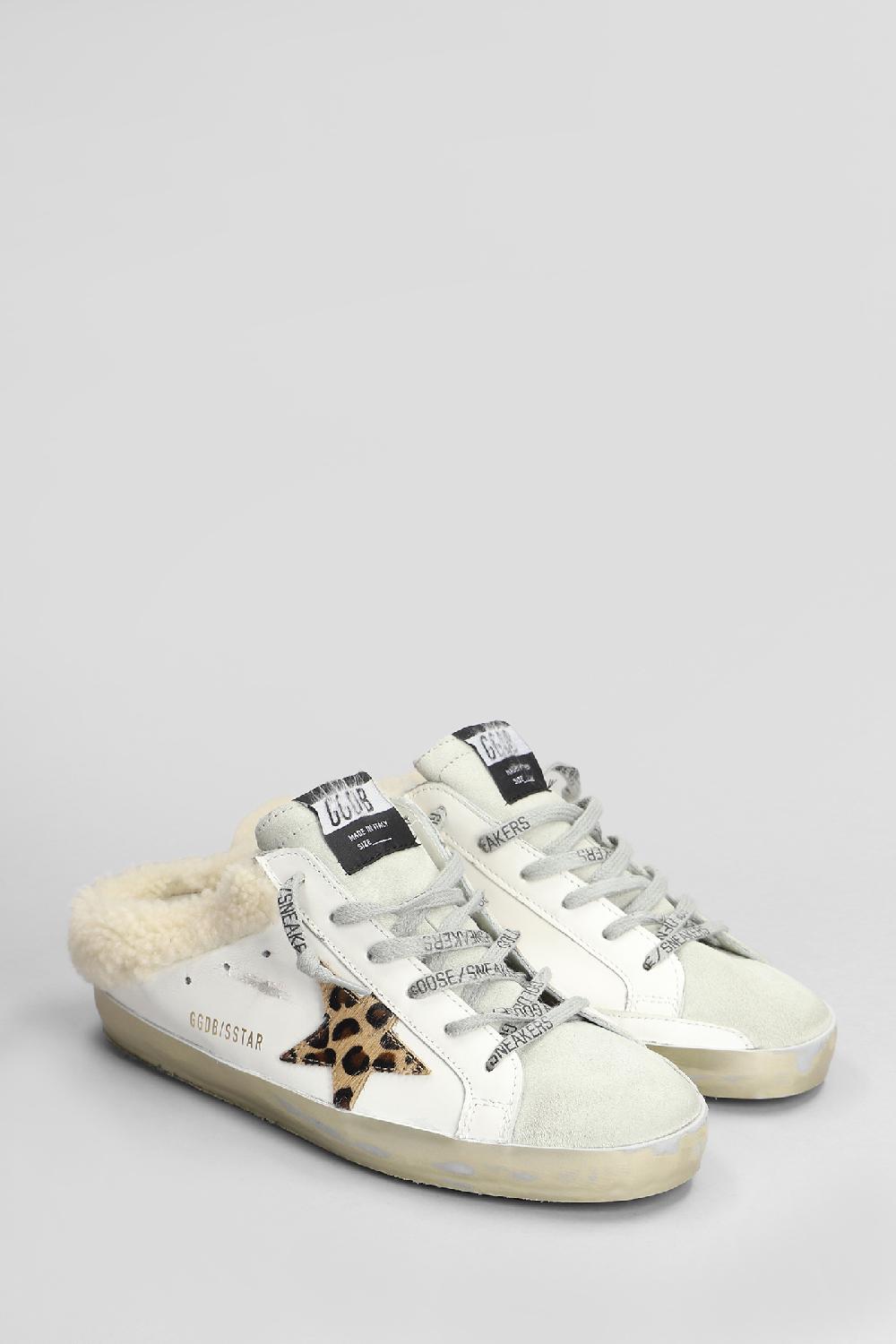 Deliberti Golden Goose Deluxe Brand Sneakers Superstar In Pelle E Camoscio Bianco Cod. 406526 - Deliberti The Luxury Shopping