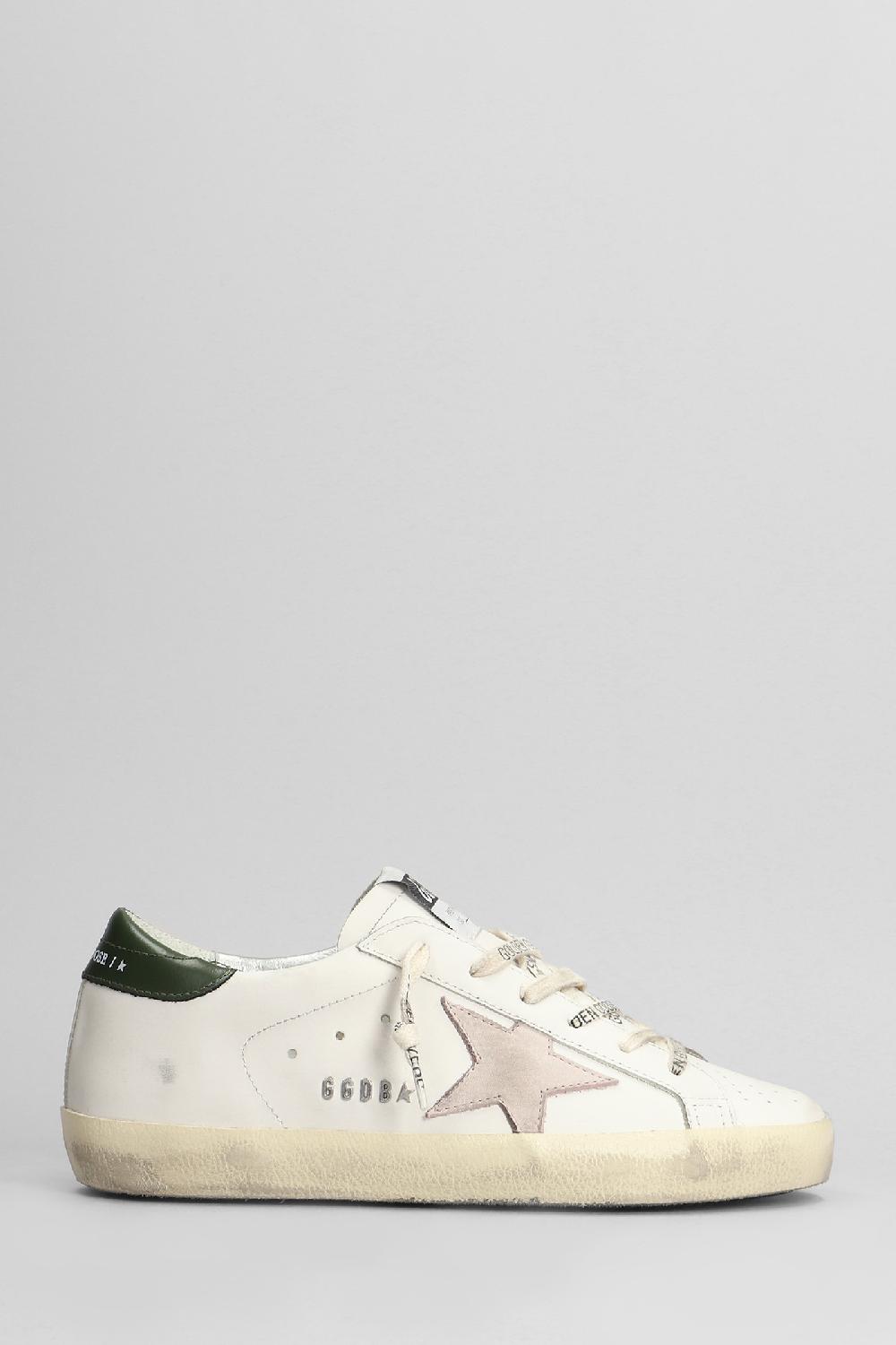 Deliberti Golden Goose Deluxe Brand Sneakers superstar in pelle bianca cod. 404389 - Deliberti The Luxury Shopping