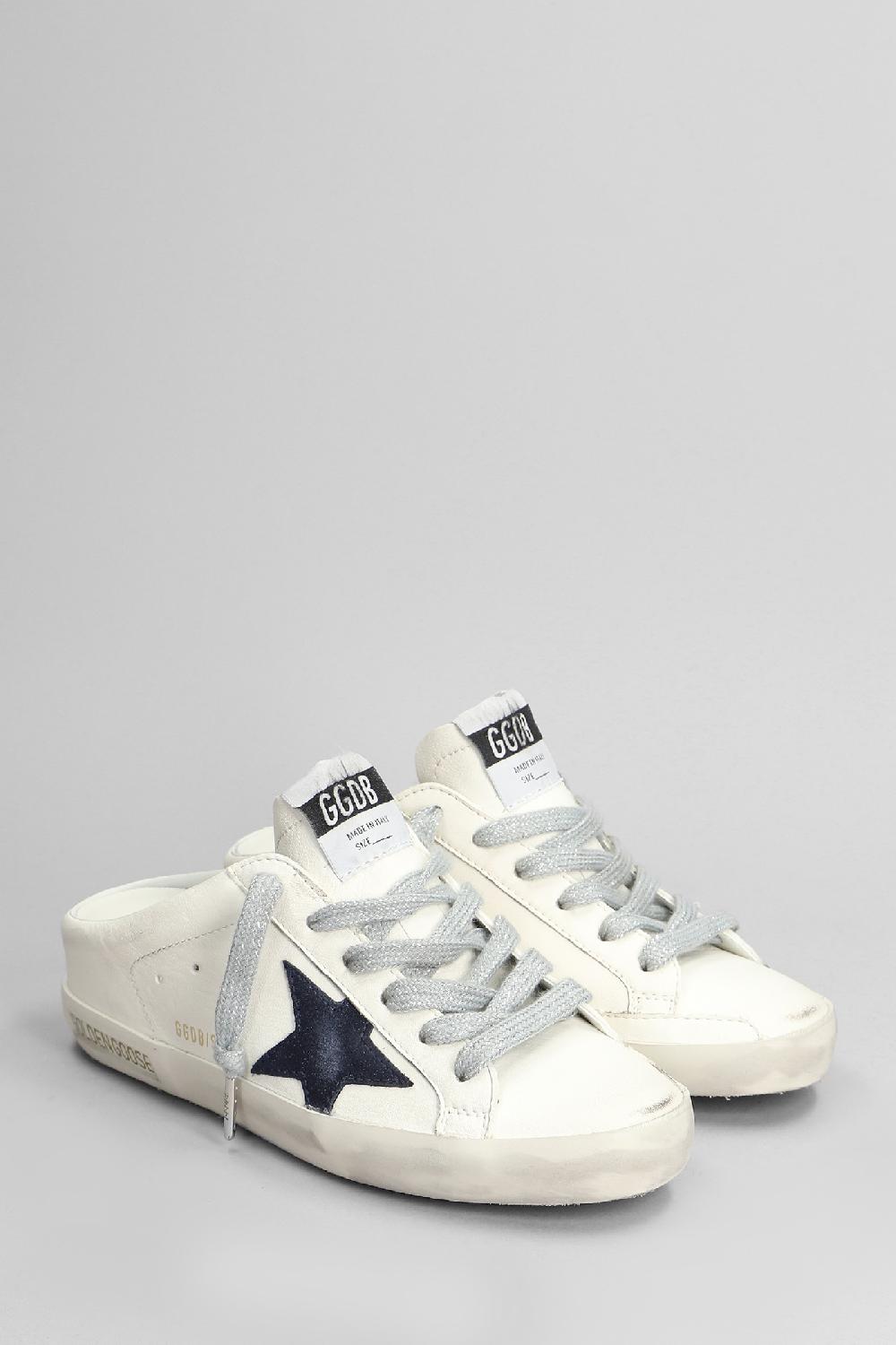 Deliberti Golden Goose Deluxe Brand Sneakers Superstar In Pelle Bianca Cod. 404393 - Deliberti The Luxury Shopping