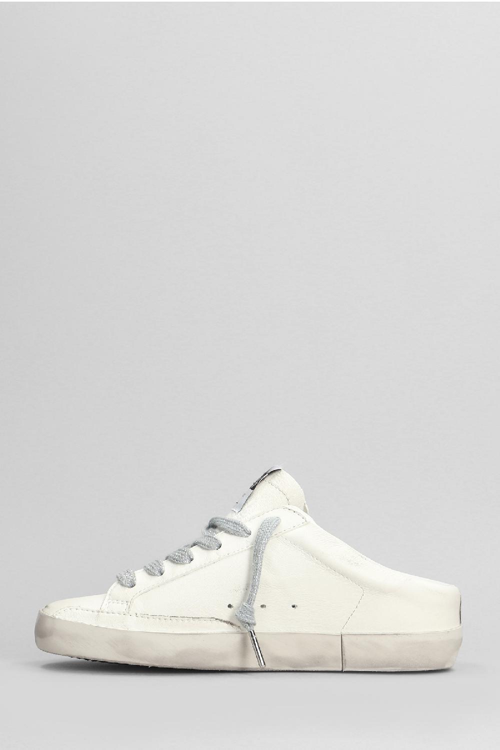 Deliberti Golden Goose Deluxe Brand Sneakers Superstar In Pelle Bianca Cod. 404393 - Deliberti The Luxury Shopping