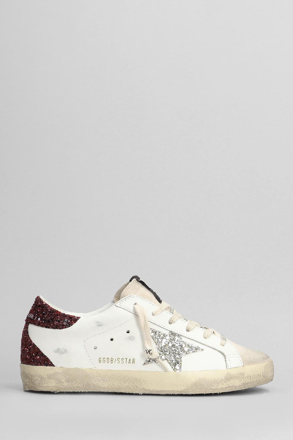 Deliberti Golden Goose Deluxe Brand Sneakers superstar in pelle e camoscio bianco cod. 404395 - Deliberti The Luxury Shopping