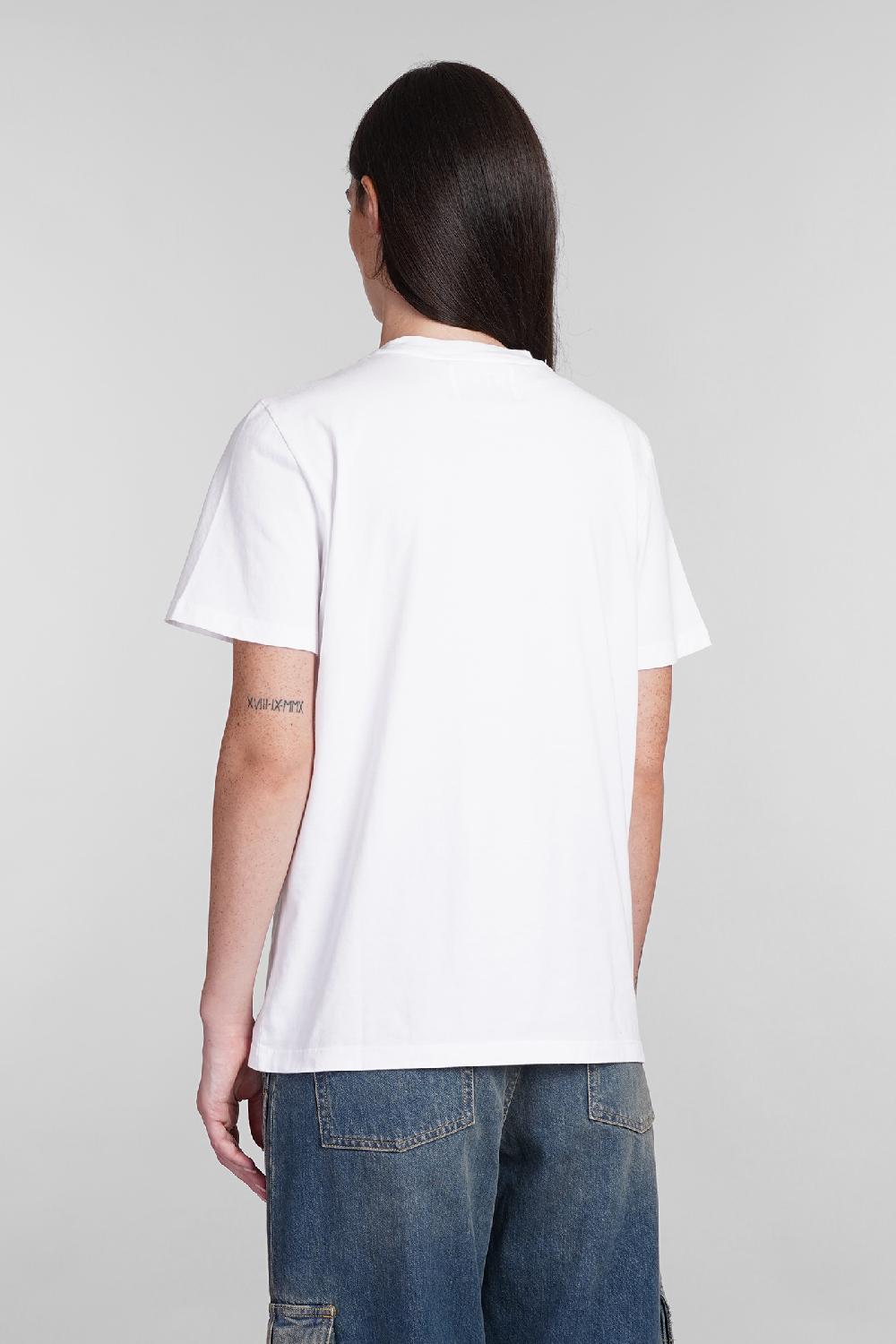 Deliberti Golden Goose Deluxe Brand T-shirt In Cotone Bianco Cod. 404896 - Deliberti The Luxury Shopping