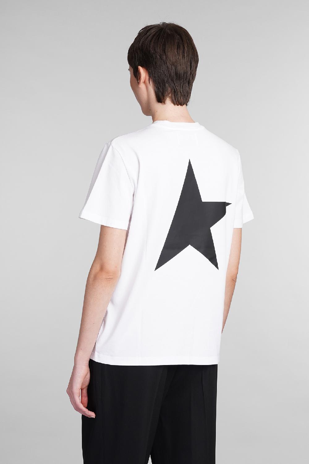 Deliberti Golden Goose Deluxe Brand T-shirt In Cotone Bianco Cod. 406529 - Deliberti The Luxury Shopping