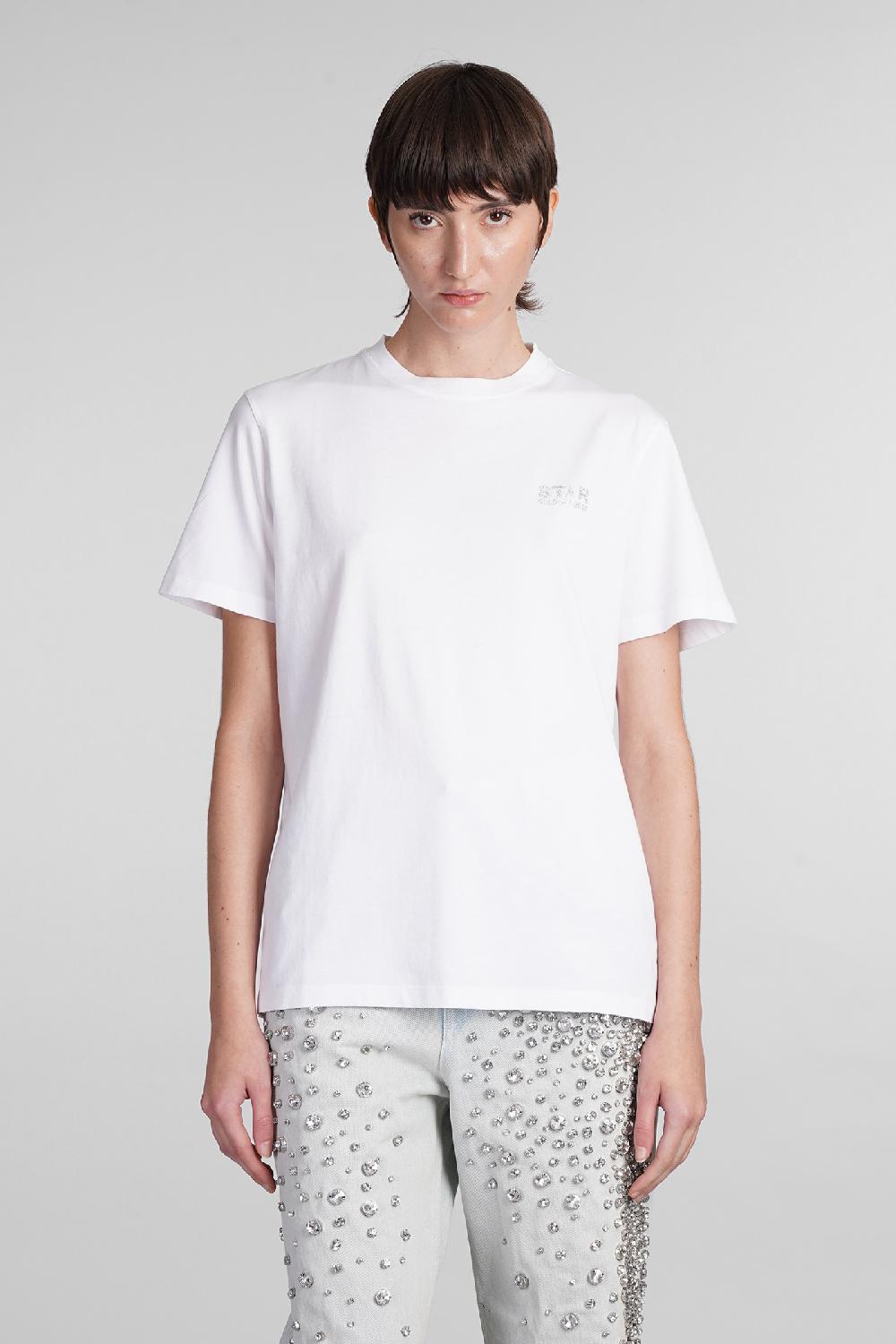 Deliberti Golden Goose Deluxe Brand T-shirt in cotone bianco cod. 406530 - Deliberti The Luxury Shopping
