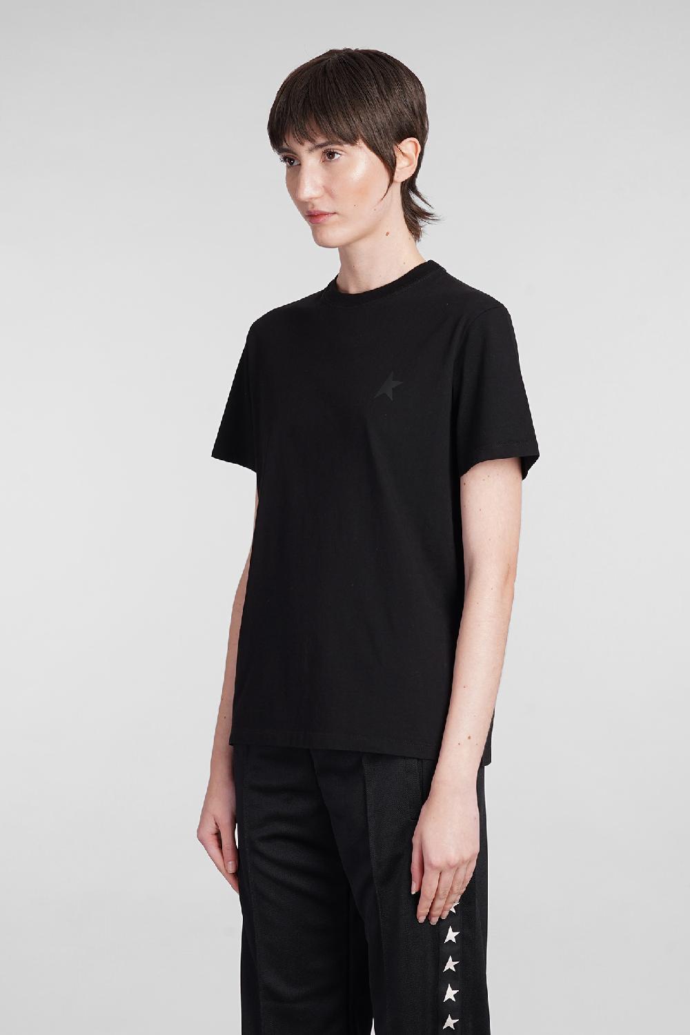 Deliberti Golden Goose Deluxe Brand T-shirt In Cotone Nero Cod. 394433 - Deliberti The Luxury Shopping