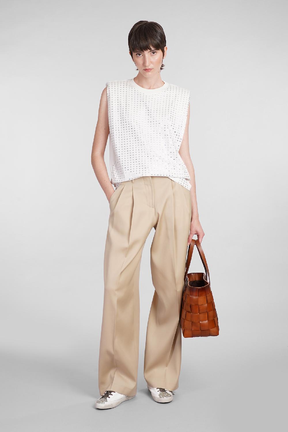 Deliberti Golden Goose Deluxe Brand Topwear In Cotone Bianco Cod. 401573 - Deliberti The Luxury Shopping