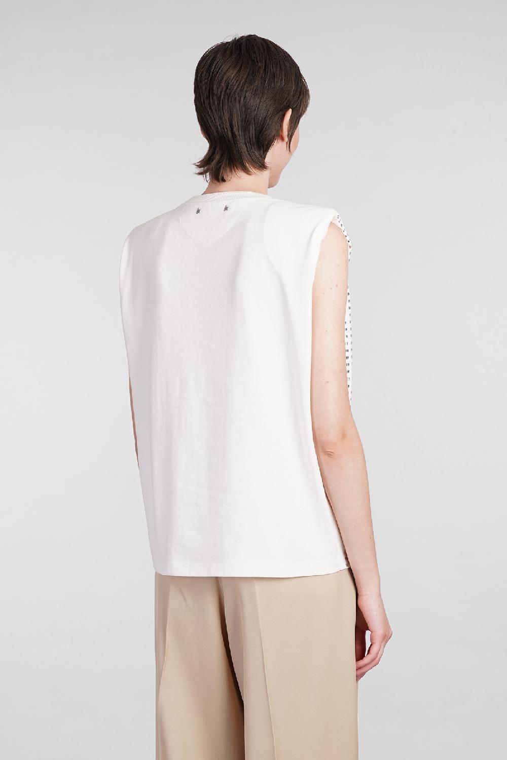 Deliberti Golden Goose Deluxe Brand Topwear In Cotone Bianco Cod. 401573 - Deliberti The Luxury Shopping