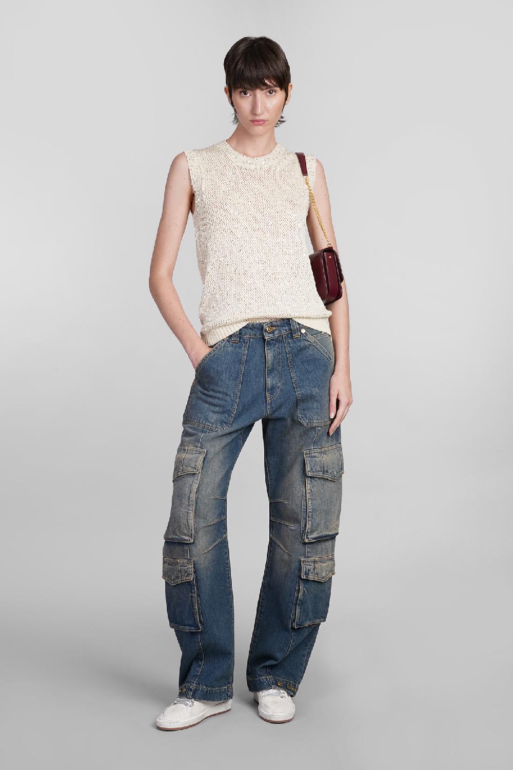 Deliberti Golden Goose Deluxe Brand Topwear In Poliammide Bianca Cod. 401913 - Deliberti The Luxury Shopping