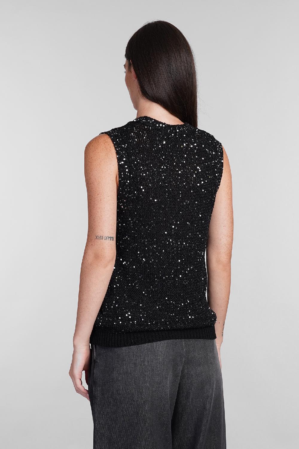 Deliberti Golden Goose Deluxe Brand Topwear In Poliammide Nera Cod. 401781 - Deliberti The Luxury Shopping