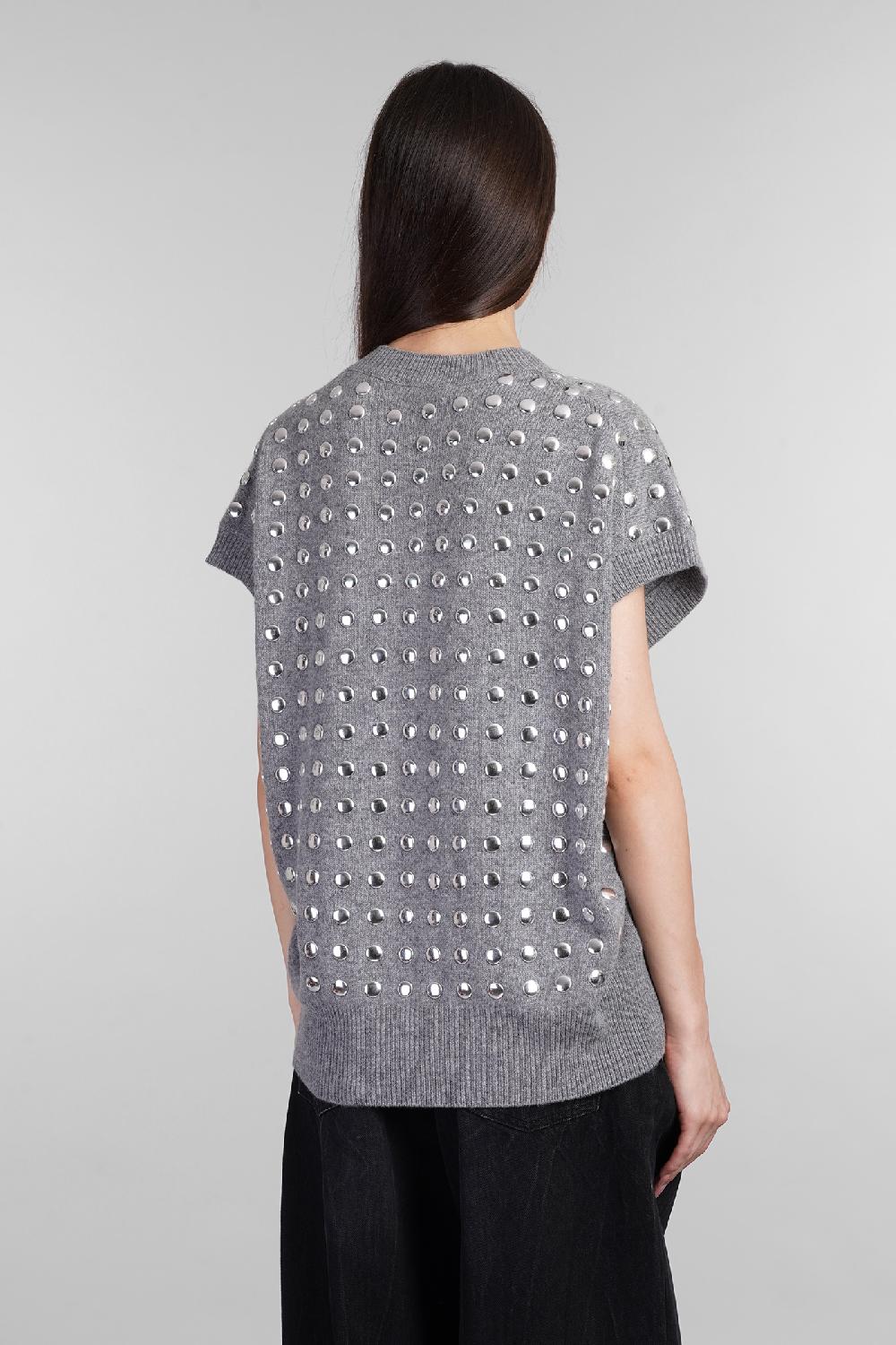 Deliberti Haikure Gilet Geri In Lana Grigia Cod. 404649 - Deliberti The Luxury Shopping