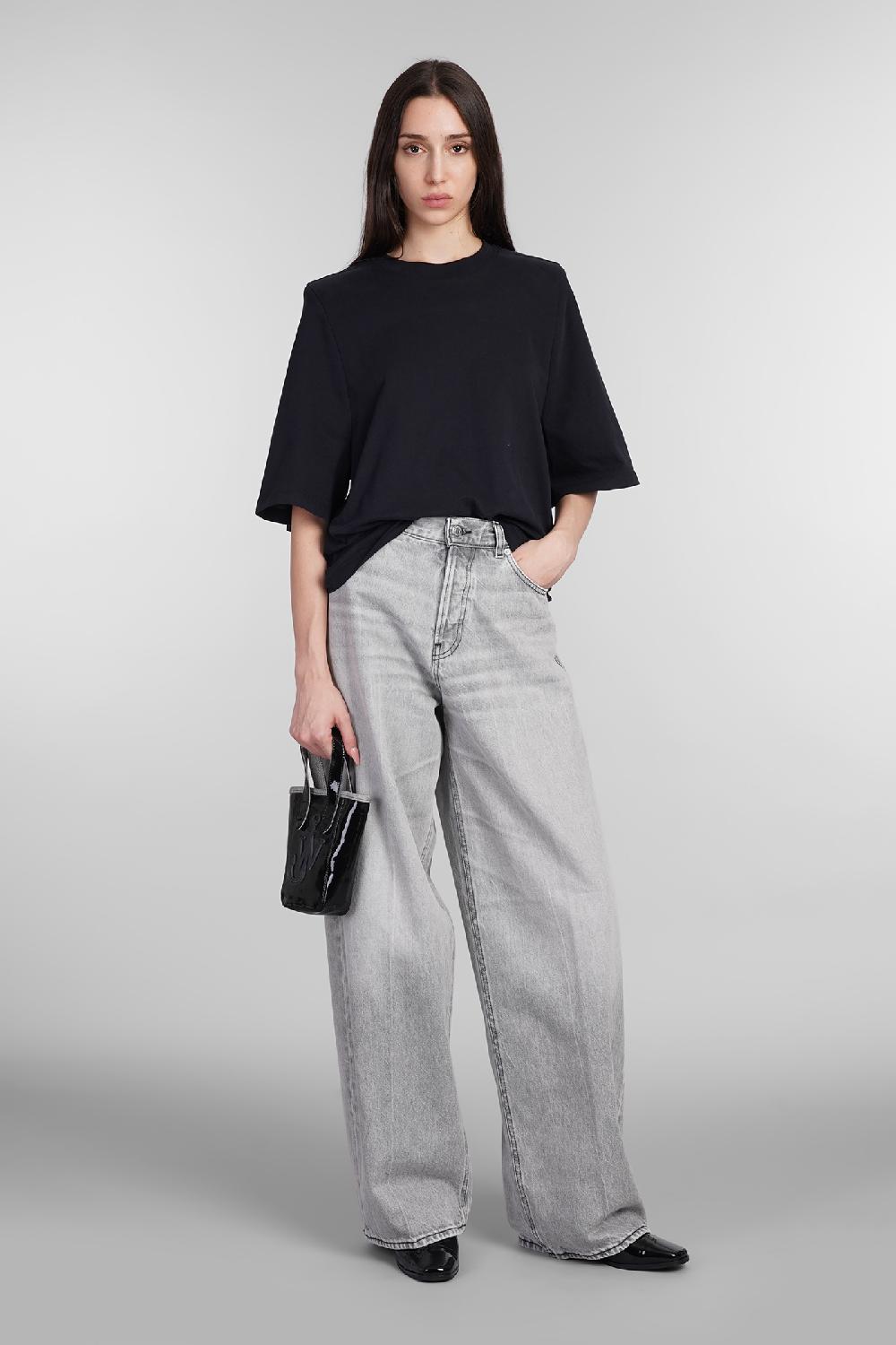 Deliberti Haikure Jeans Bethany In Cotone Grigio Cod. 403606 - Deliberti The Luxury Shopping