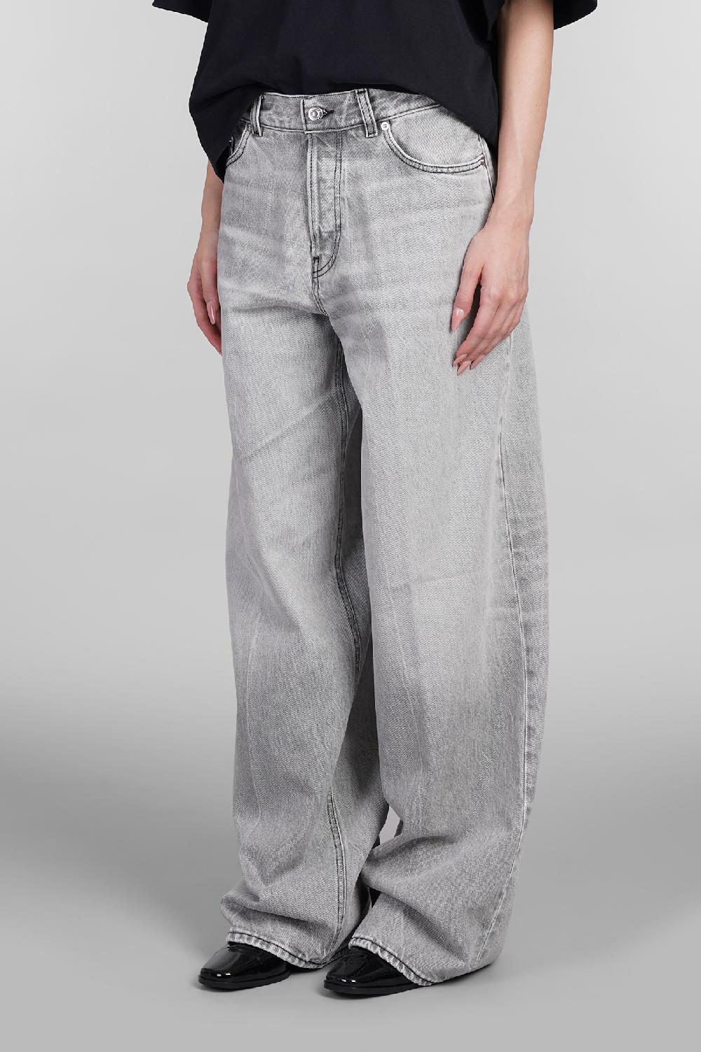 Deliberti Haikure Jeans Bethany In Cotone Grigio Cod. 403606 - Deliberti The Luxury Shopping