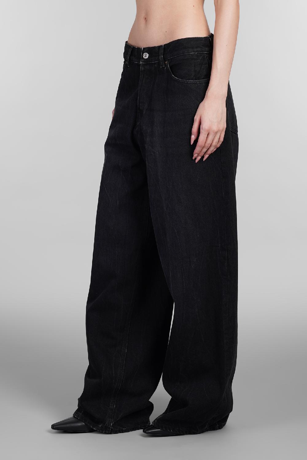 Deliberti Haikure Jeans Bethany In Cotone Nero Cod. 403608 - Deliberti The Luxury Shopping