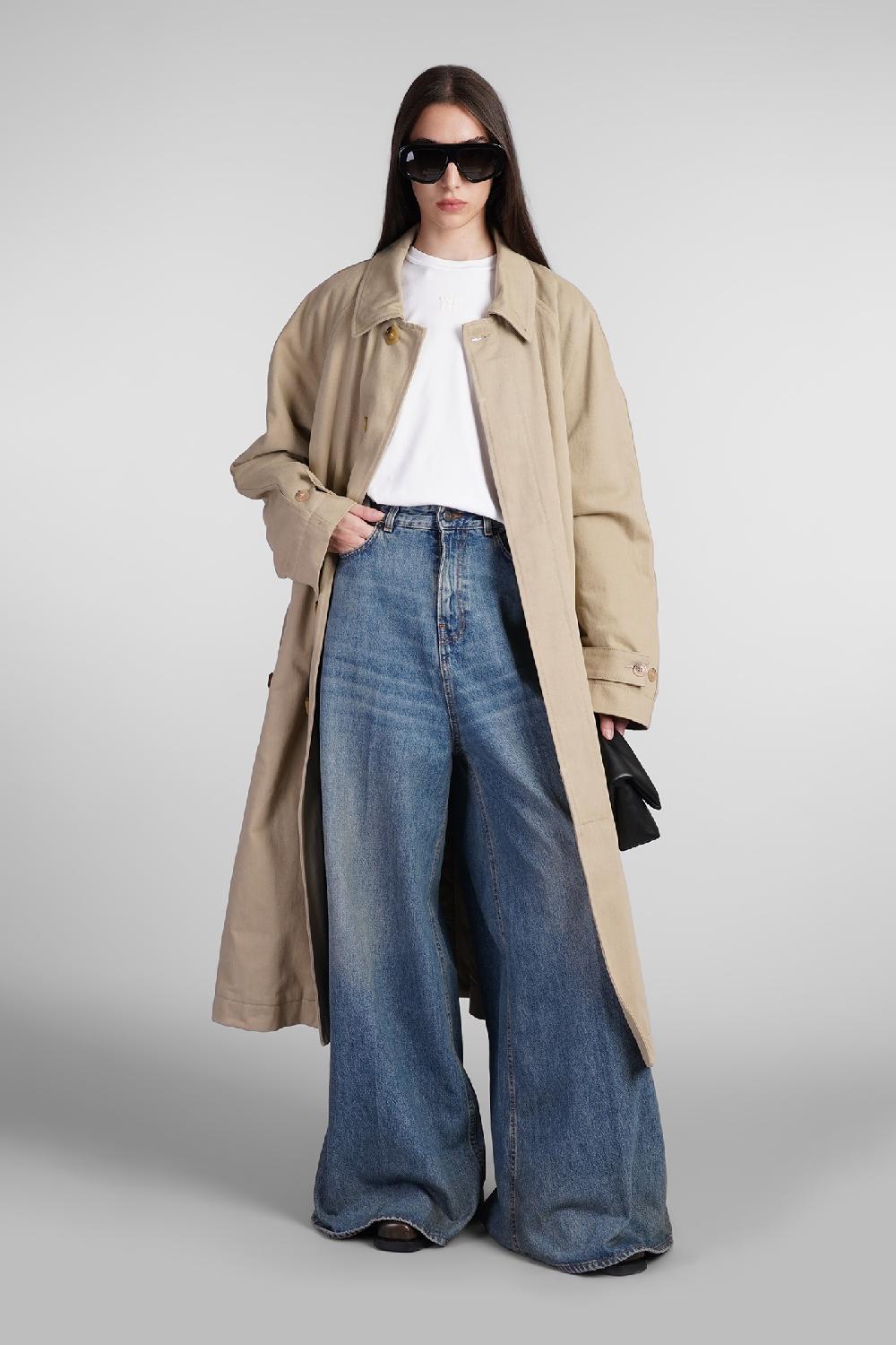 Deliberti Haikure Jeans Big Bethany In Cotone Blu Cod. 403615 - Deliberti The Luxury Shopping