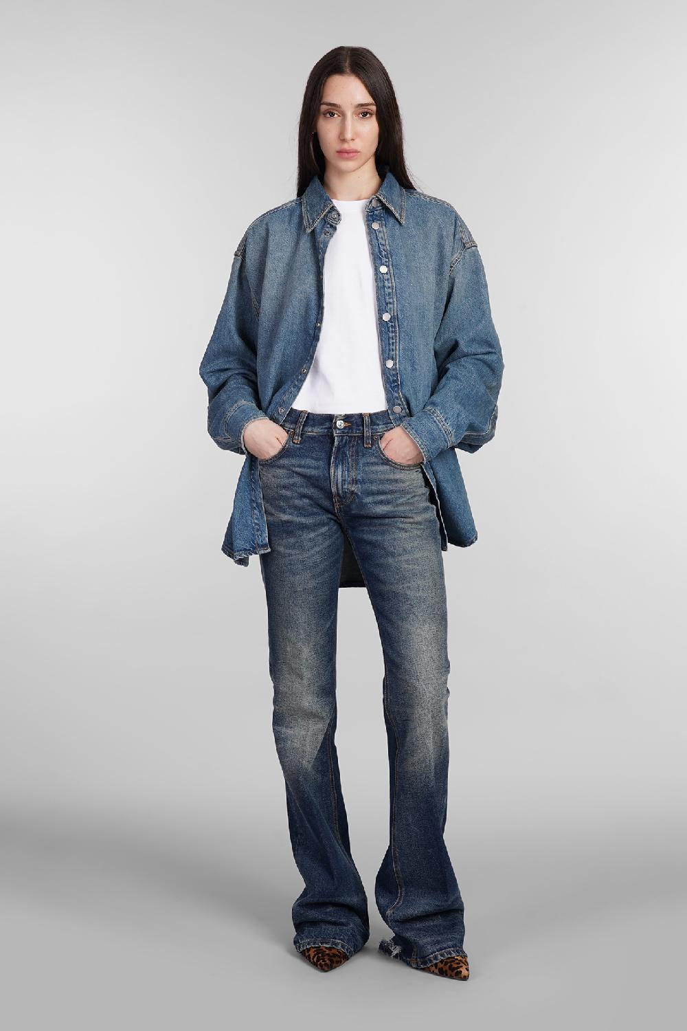 Deliberti Haikure Jeans Flora In Cotone Blu Cod. 403611 - Deliberti The Luxury Shopping