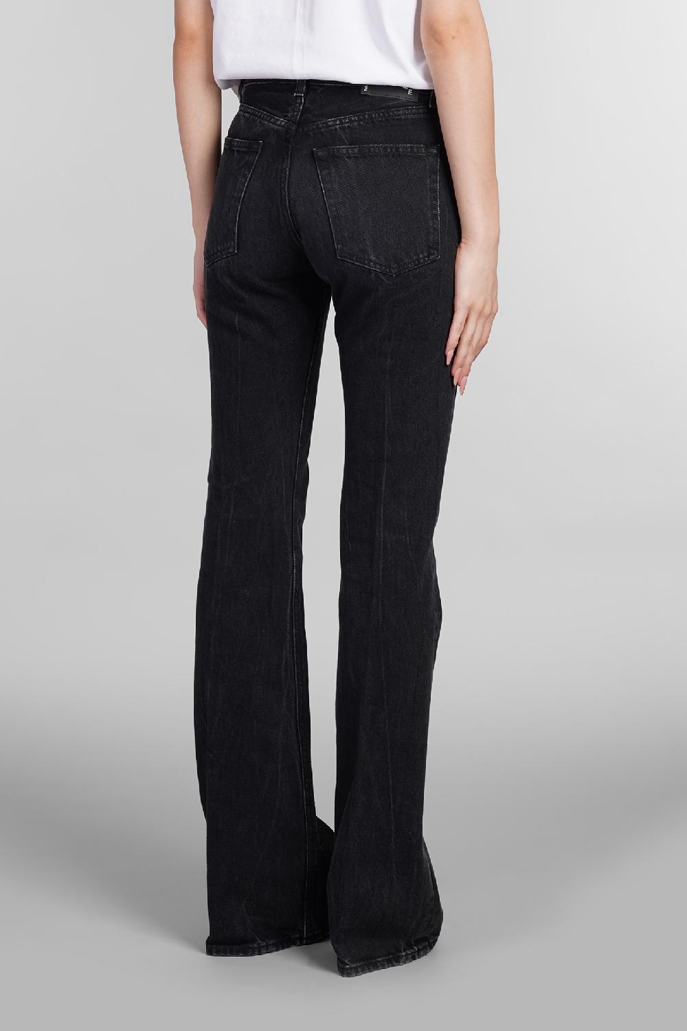 Deliberti Haikure Jeans Flora In Cotone Nero Cod. 403610 - Deliberti The Luxury Shopping