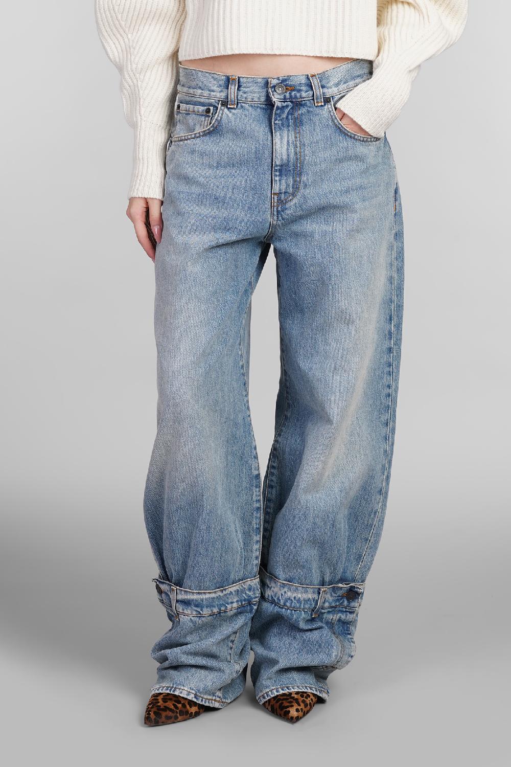 Deliberti Haikure Jeans hurley in cotone blu cod. 404650 - Deliberti The Luxury Shopping