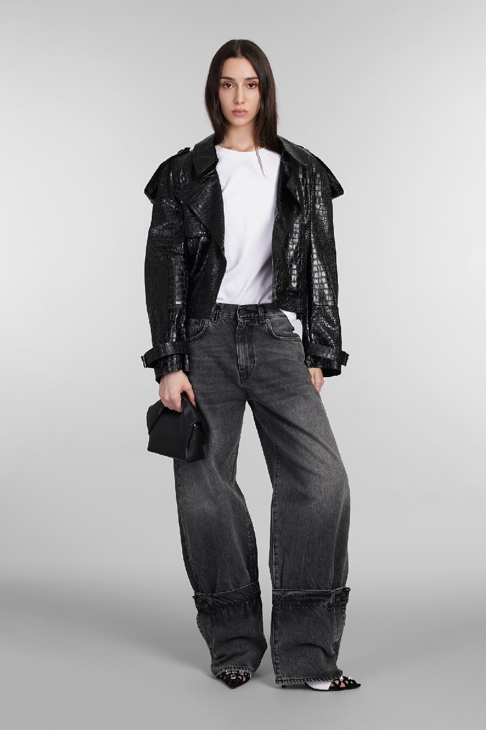 Deliberti Haikure Jeans Hurley In Cotone Nero Cod. 404651 - Deliberti The Luxury Shopping