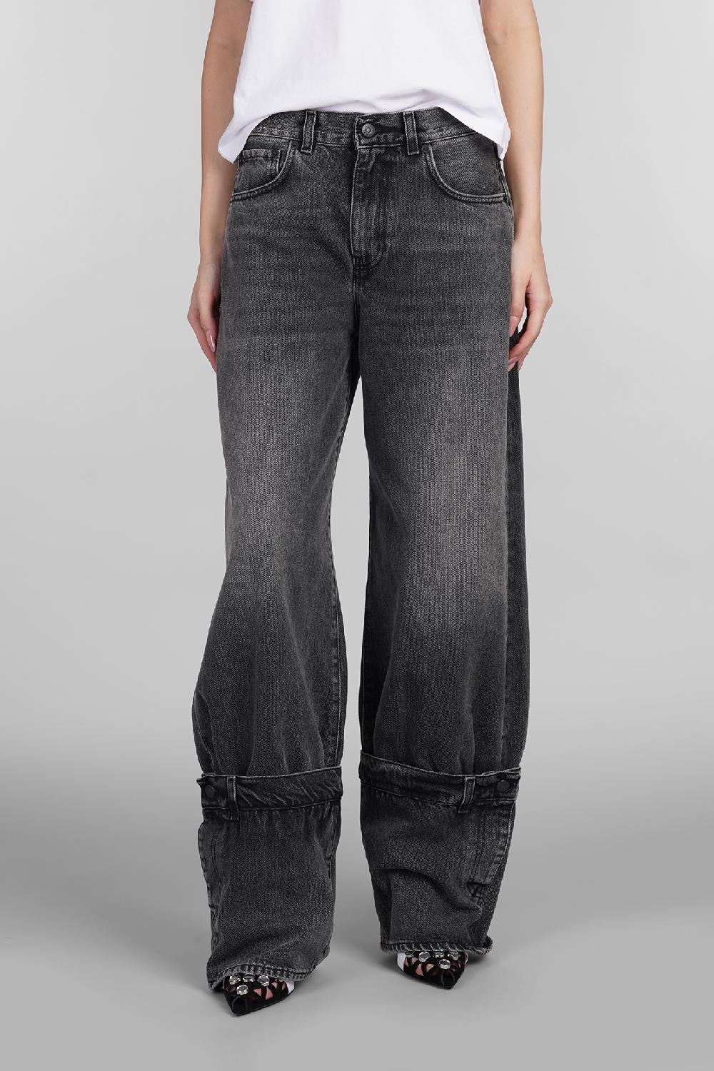 Deliberti Haikure Jeans hurley in cotone nero cod. 404651 - Deliberti The Luxury Shopping