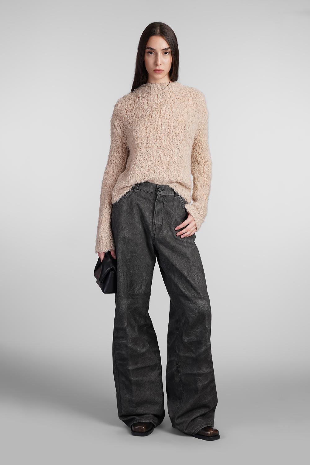 Deliberti Haikure Maglia Ginny In Acrilico Beige Cod. 405105 - Deliberti The Luxury Shopping