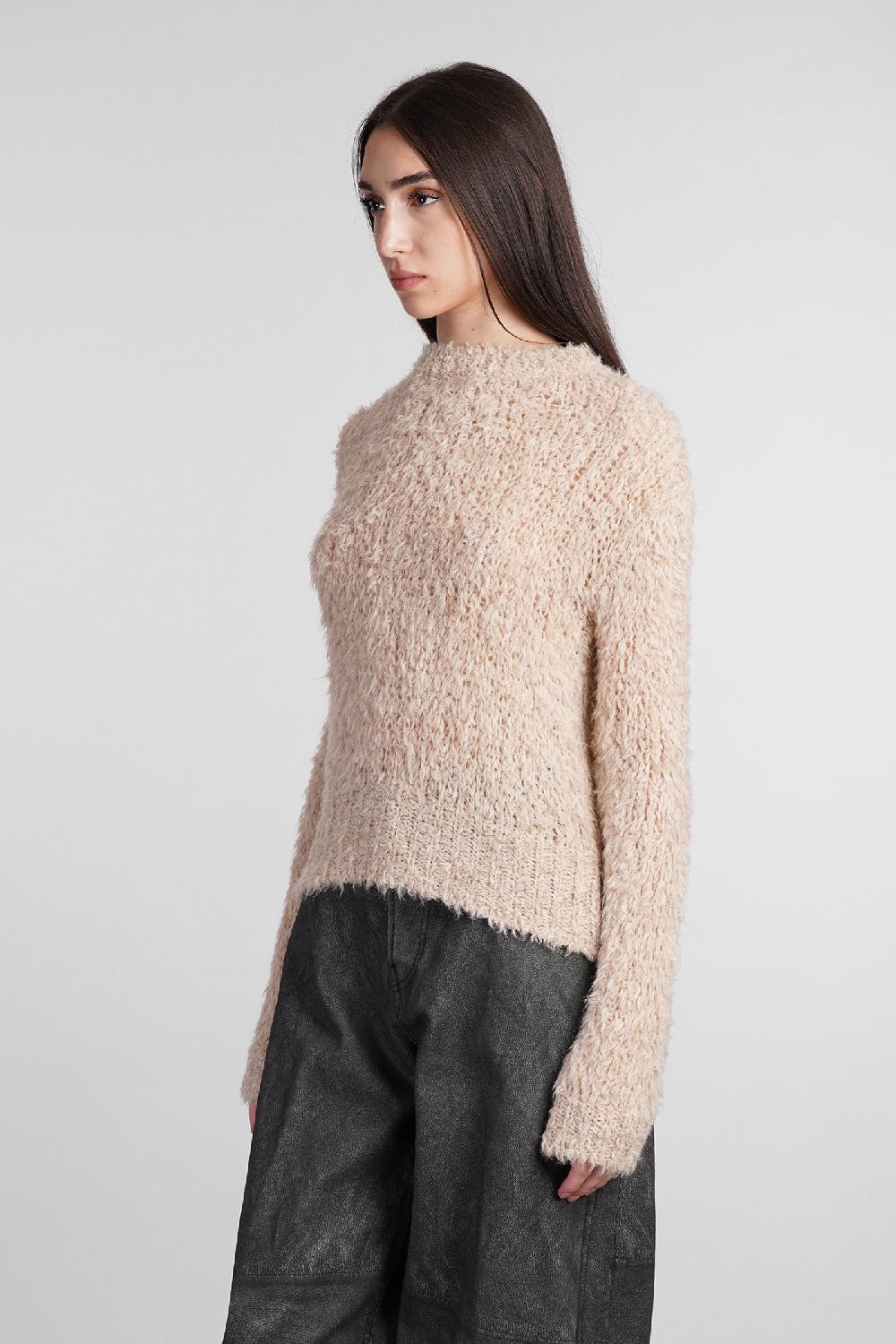 Deliberti Haikure Maglia Ginny In Acrilico Beige Cod. 405105 - Deliberti The Luxury Shopping