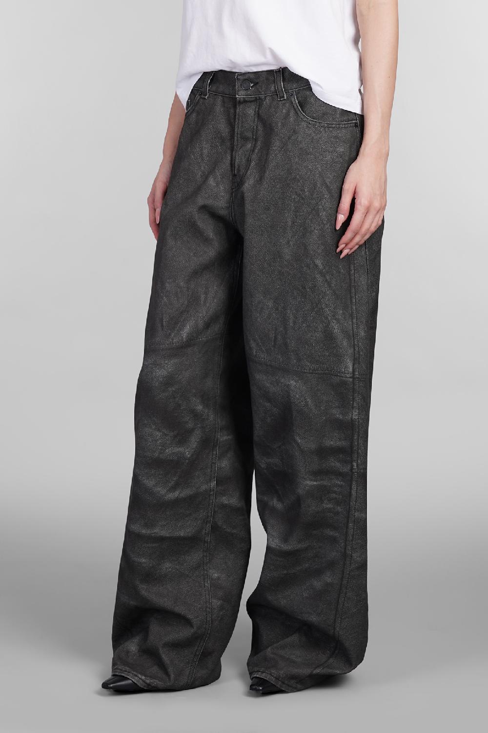 Deliberti Haikure Pantalone Bethany In Cotone Nero Cod. 404654 - Deliberti The Luxury Shopping