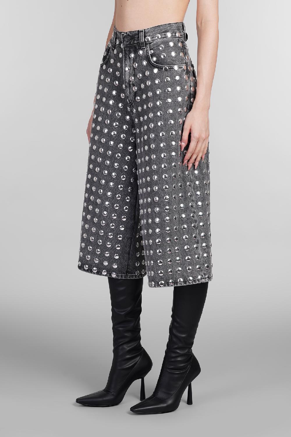 Deliberti Haikure Shorts Belle In Cotone Grigio Cod. 404656 - Deliberti The Luxury Shopping