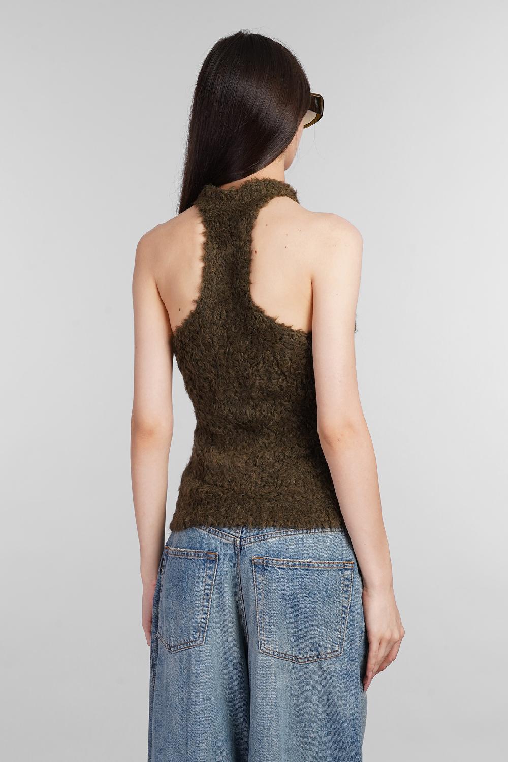 Deliberti Haikure Topwear Lilly In Acrilico Verde Cod. 404655 - Deliberti The Luxury Shopping