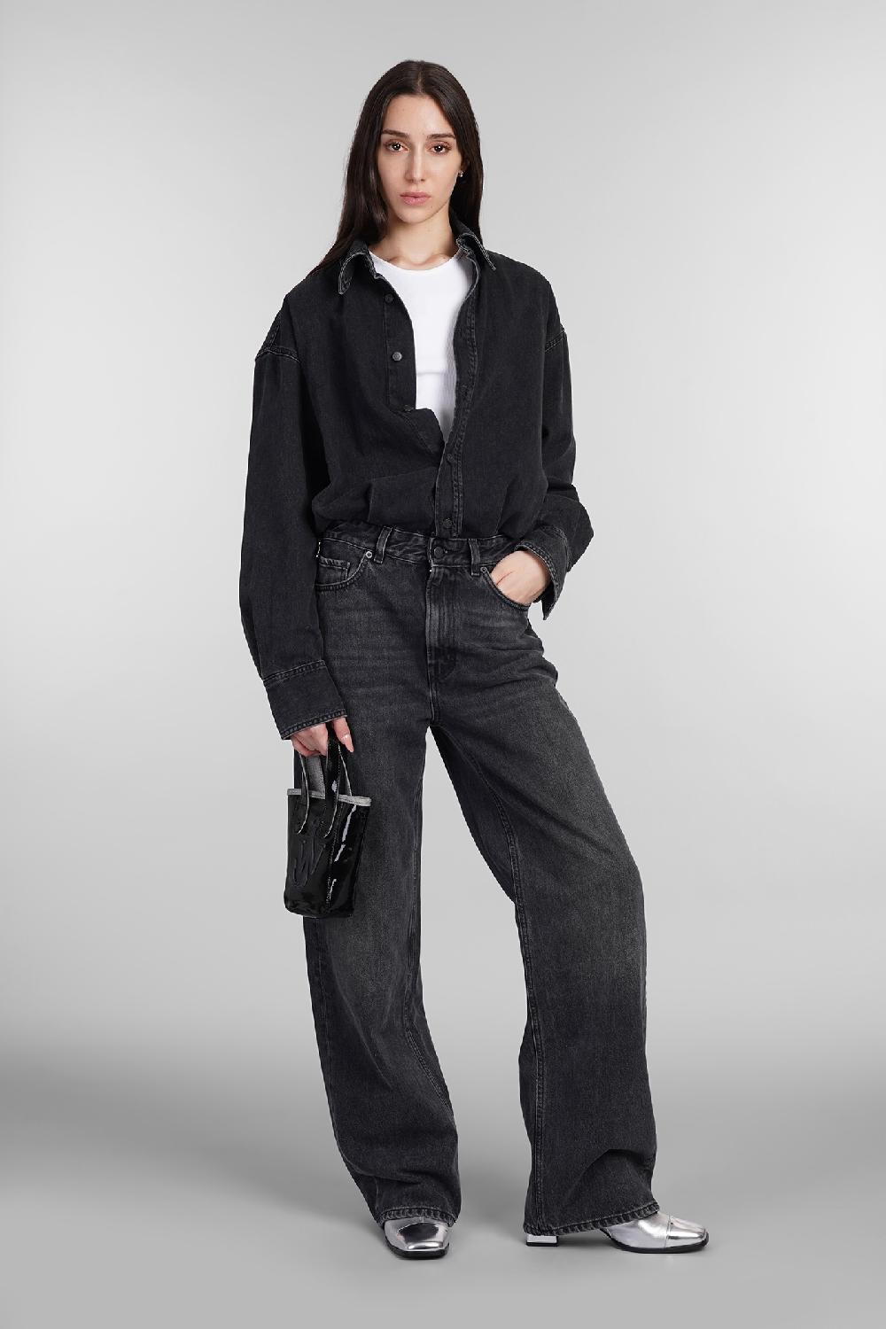 Deliberti Haikure Tuta Tessie In Cotone Nero Cod. 404653 - Deliberti The Luxury Shopping