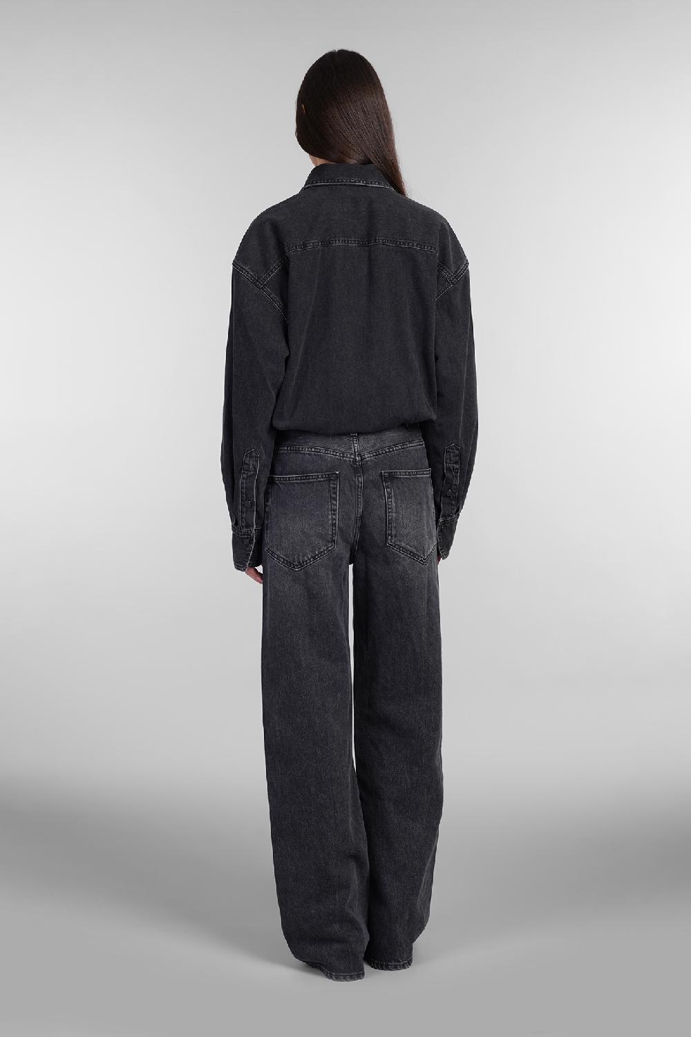 Deliberti Haikure Tuta Tessie In Cotone Nero Cod. 404653 - Deliberti The Luxury Shopping