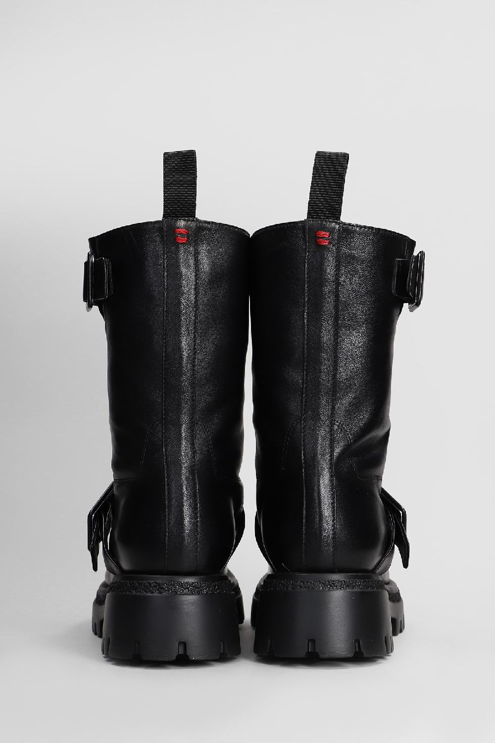 Deliberti HALMANERA Tronchetti Tacco Alto Baron In Pelle Nera Cod. 408254 - Deliberti The Luxury Shopping