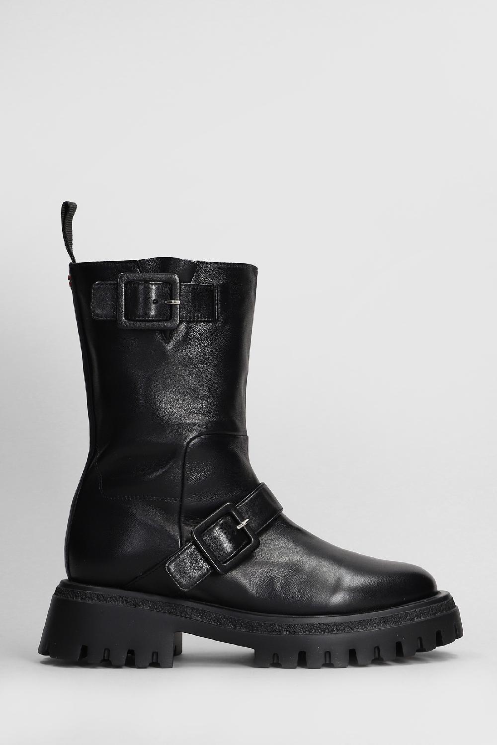 Deliberti HALMANERA Tronchetti tacco alto baron in pelle nera cod. 408254 - Deliberti The Luxury Shopping