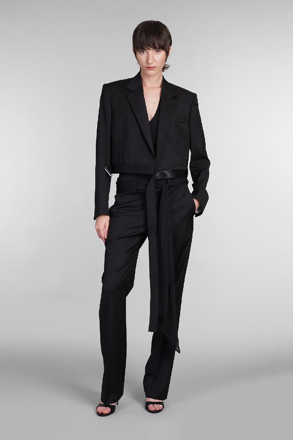 Deliberti Helmut Lang Blazer In Lana Nera Cod. 402073 - Deliberti The Luxury Shopping