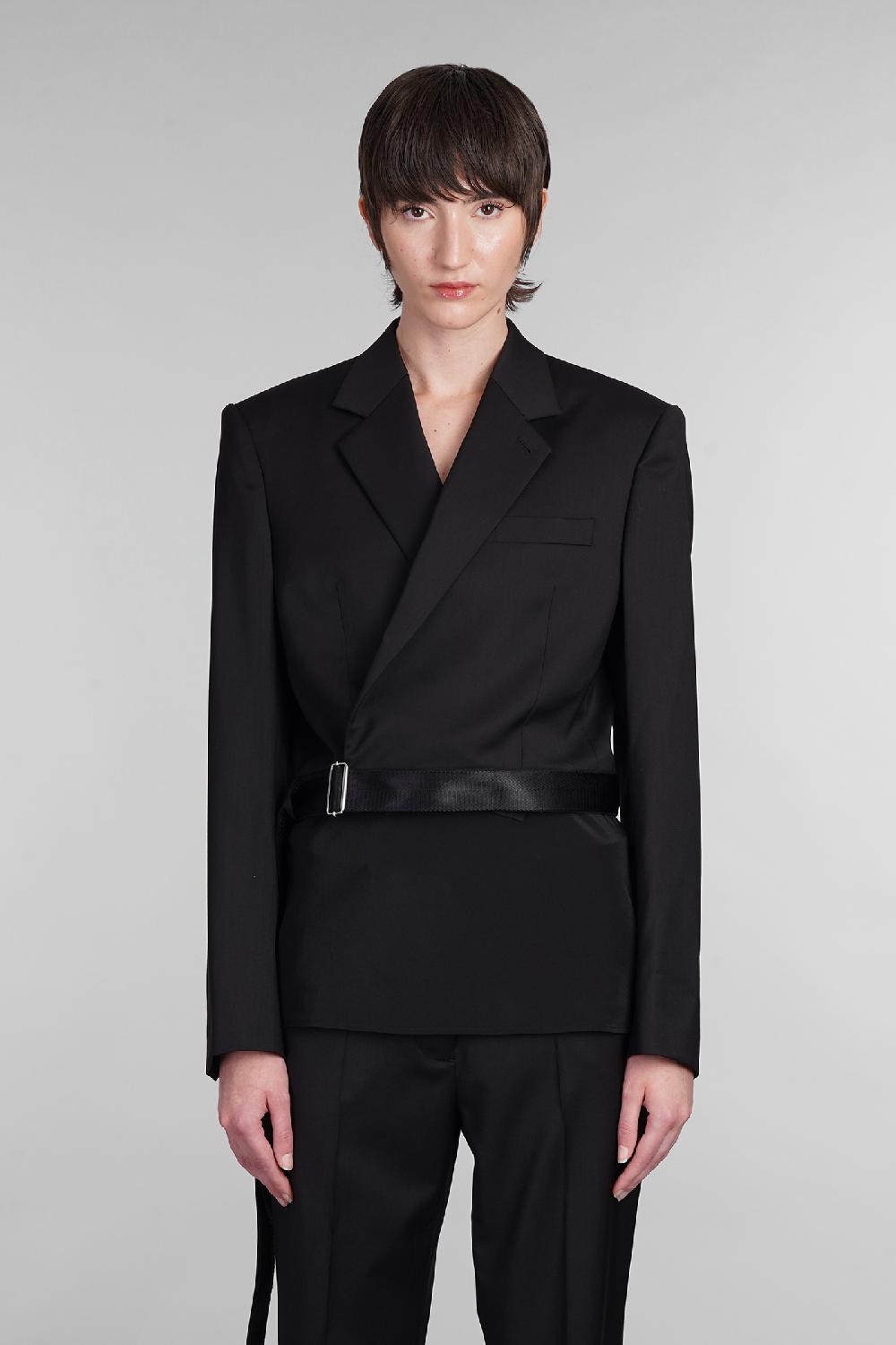 Deliberti Helmut Lang Blazer in lana nera cod. 402073 - Deliberti The Luxury Shopping