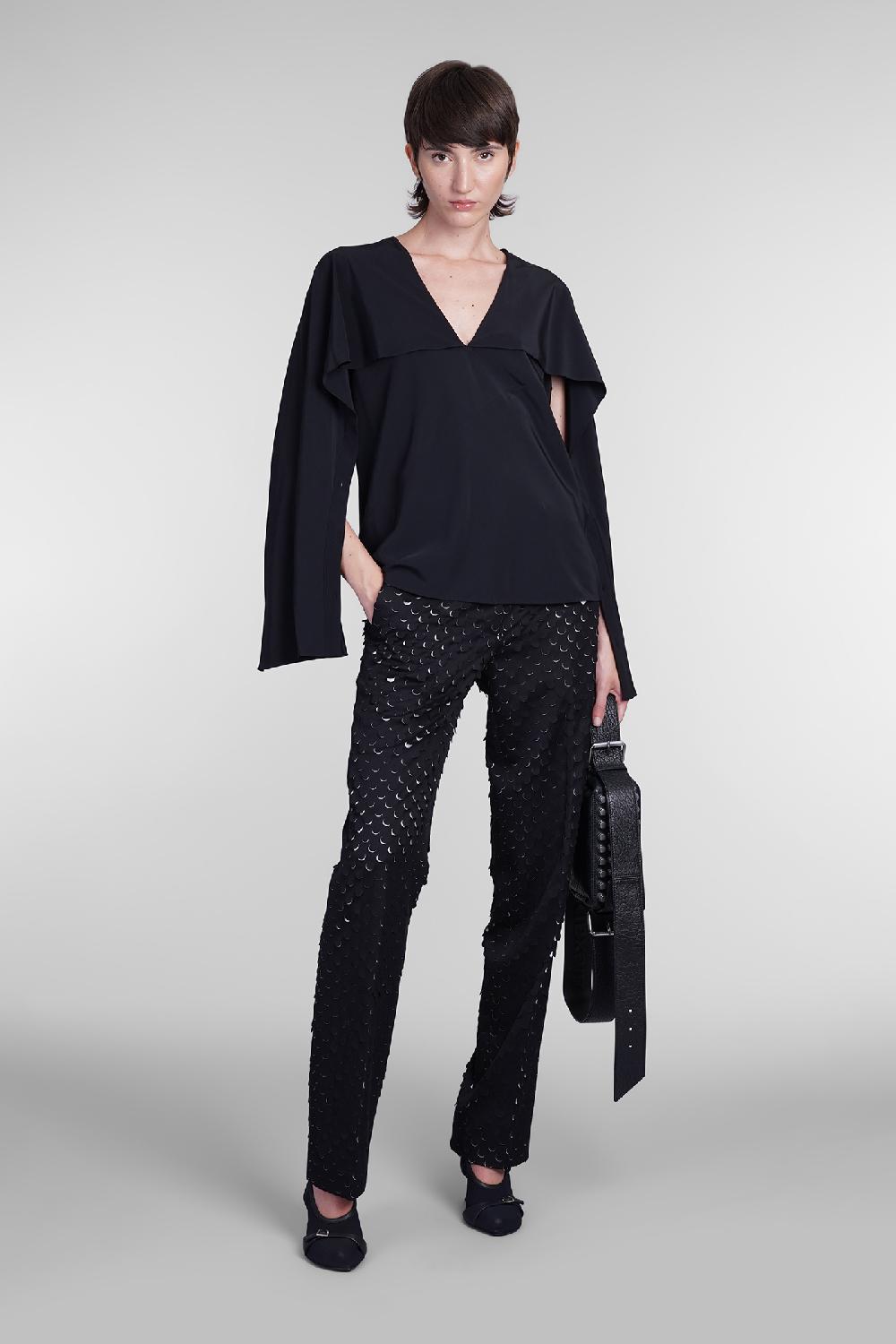 Deliberti Helmut Lang Blusa In Seta Nera Cod. 405957 - Deliberti The Luxury Shopping