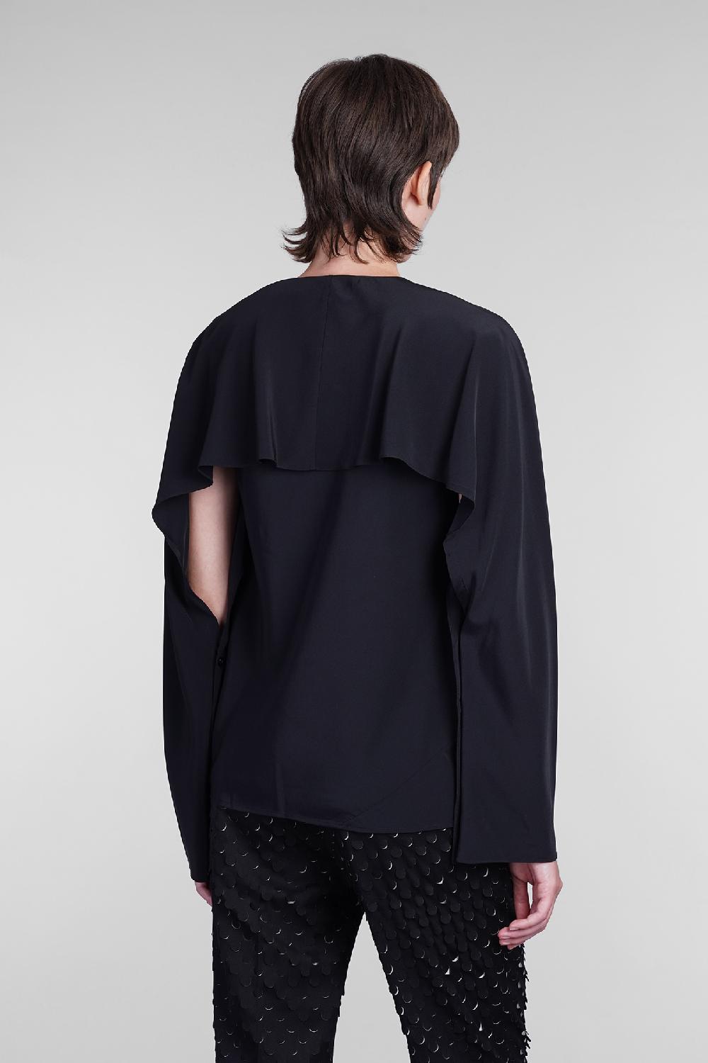 Deliberti Helmut Lang Blusa In Seta Nera Cod. 405957 - Deliberti The Luxury Shopping