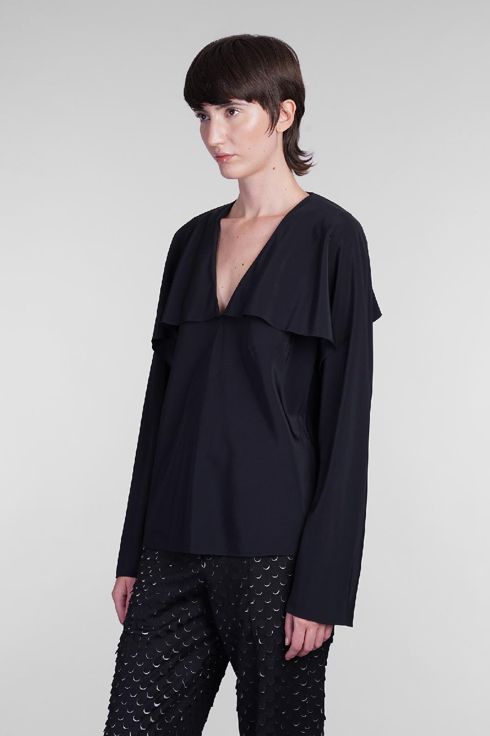 Deliberti Helmut Lang Blusa In Seta Nera Cod. 405957 - Deliberti The Luxury Shopping