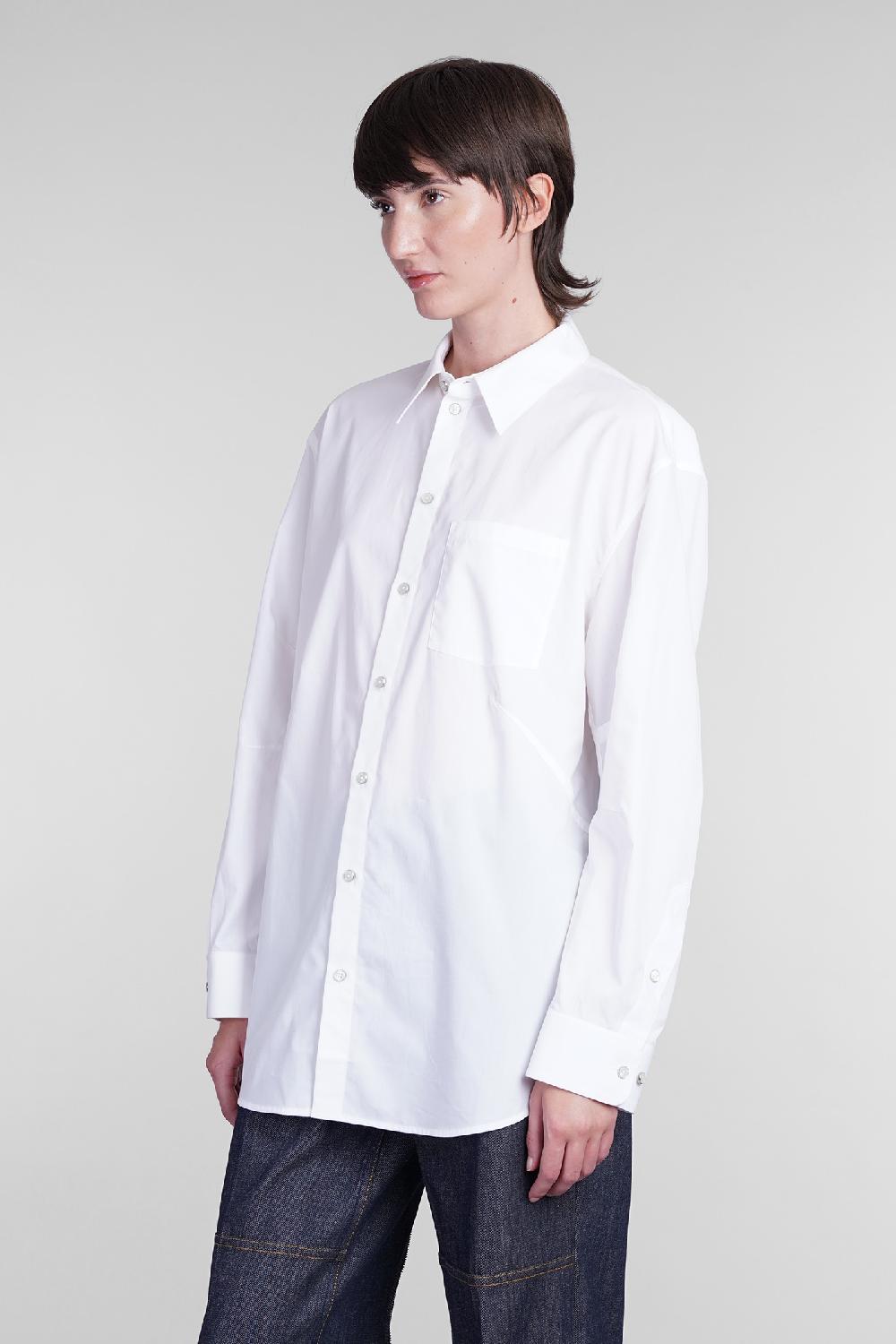 Deliberti Helmut Lang Camicia In Cotone Bianco Cod. 405960 - Deliberti The Luxury Shopping