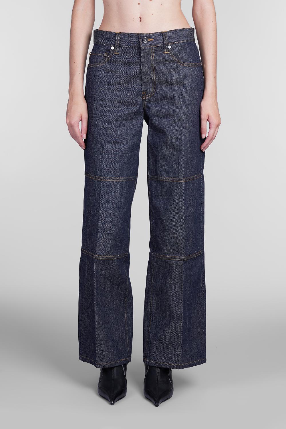 Deliberti Helmut Lang Jeans in cotone blu cod. 405954 - Deliberti The Luxury Shopping
