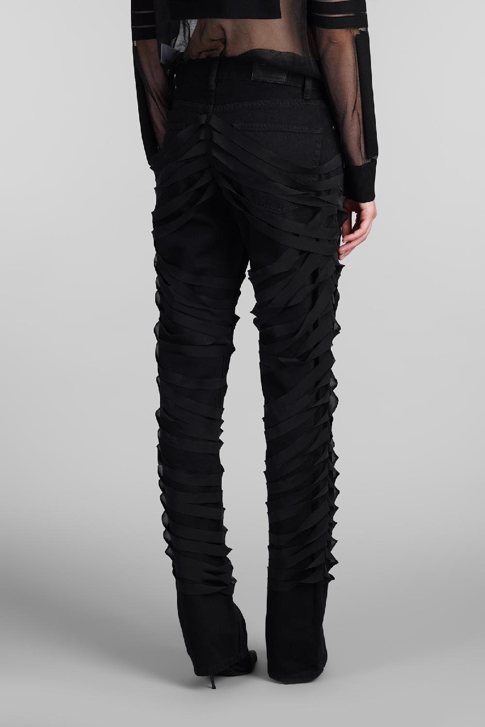 Deliberti Helmut Lang Jeans Ribbon Worker In Cotone Nero Cod. 408640 - Deliberti The Luxury Shopping