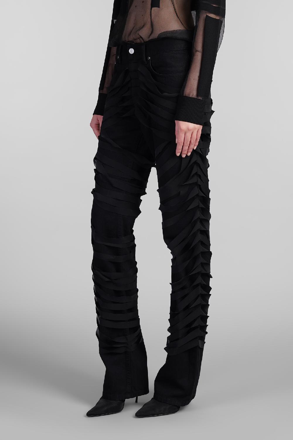 Deliberti Helmut Lang Jeans Ribbon Worker In Cotone Nero Cod. 408640 - Deliberti The Luxury Shopping