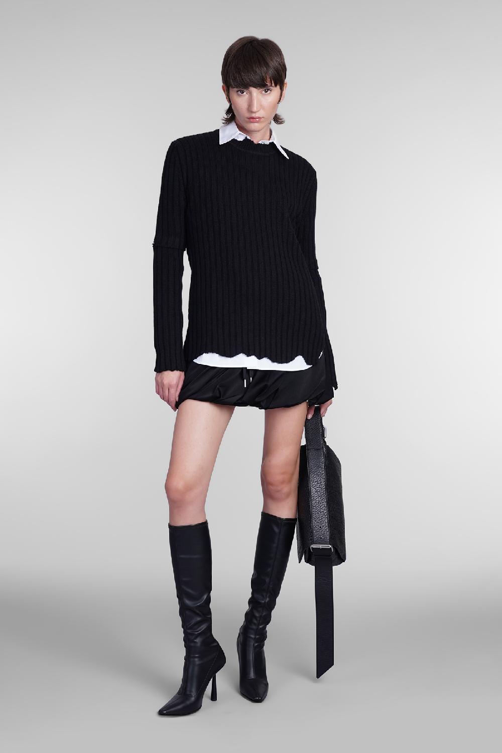 Deliberti Helmut Lang Maglia In Lana Nera Cod. 406000 - Deliberti The Luxury Shopping