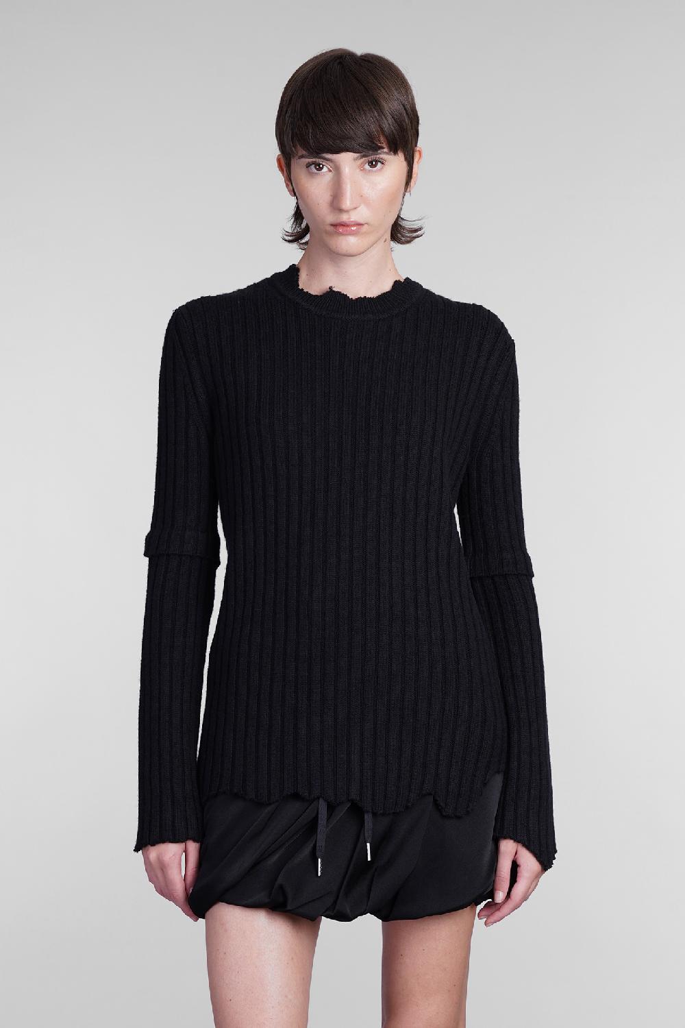 Deliberti Helmut Lang Maglia in lana nera cod. 406000 - Deliberti The Luxury Shopping