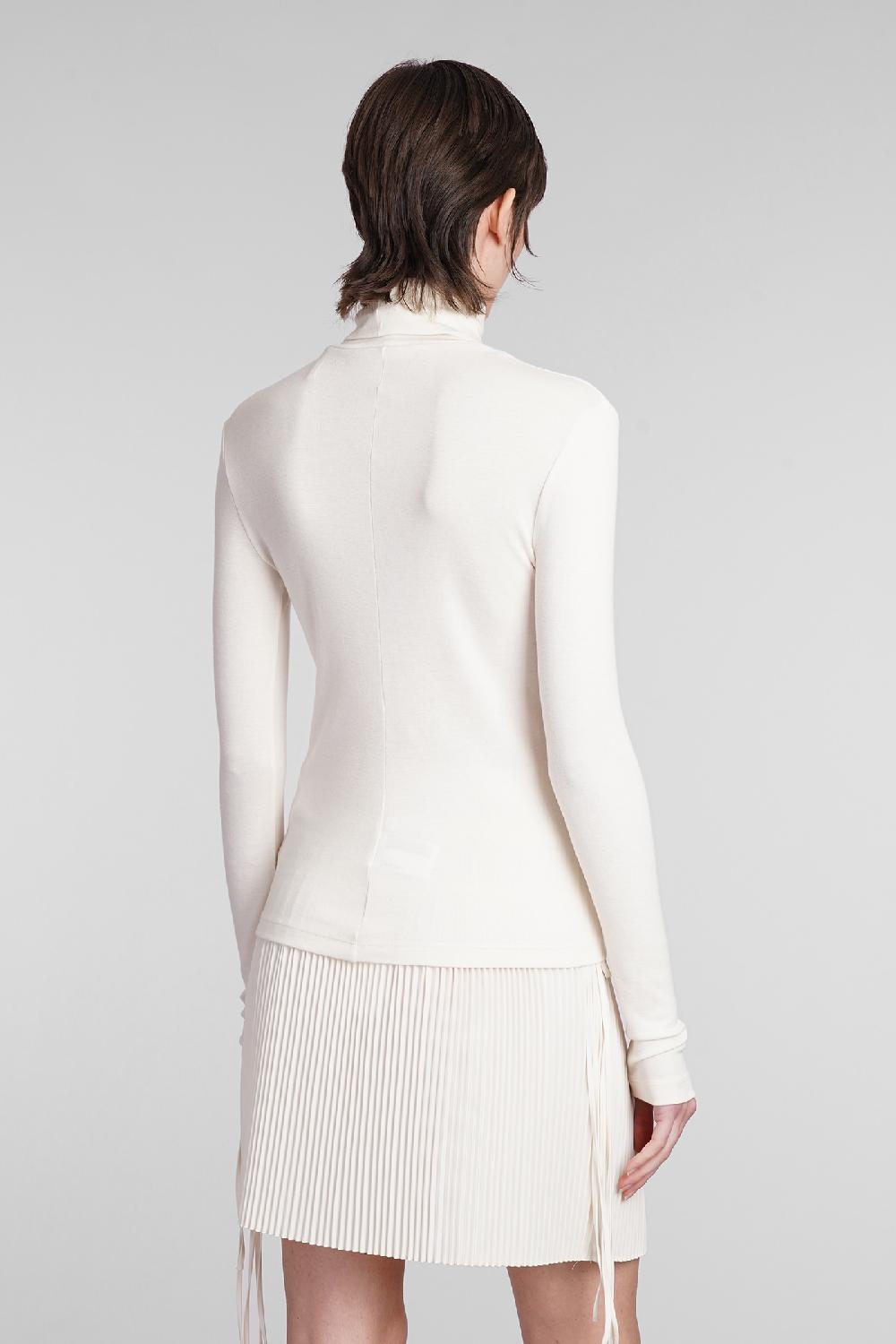 Deliberti Helmut Lang Maglia In Modal Beige Cod. 397079 - Deliberti The Luxury Shopping