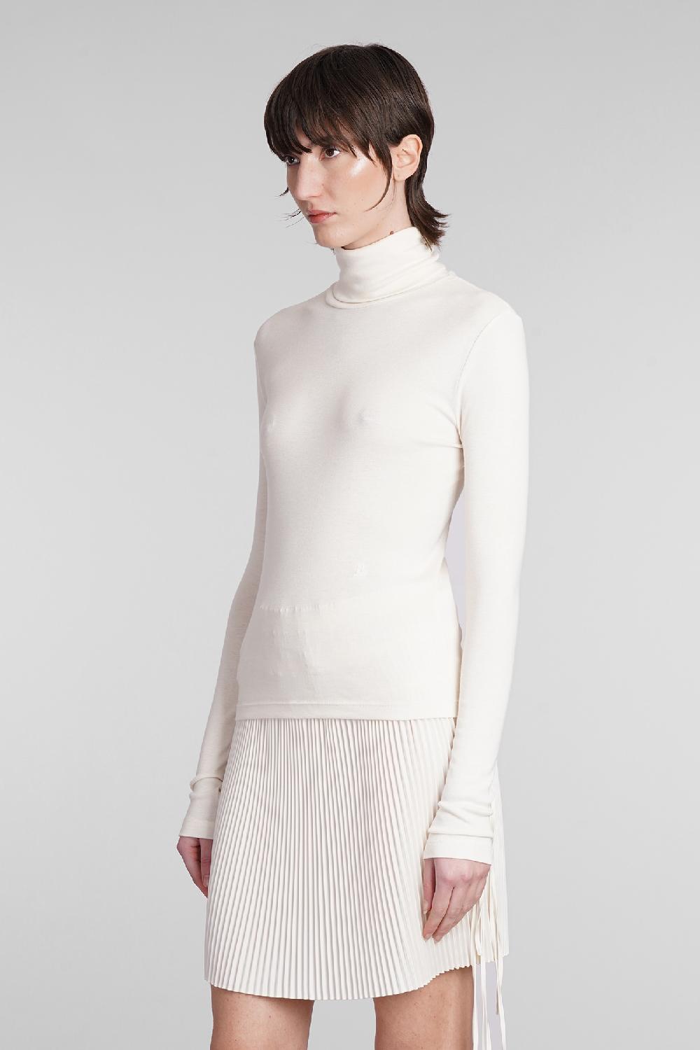 Deliberti Helmut Lang Maglia In Modal Beige Cod. 397079 - Deliberti The Luxury Shopping