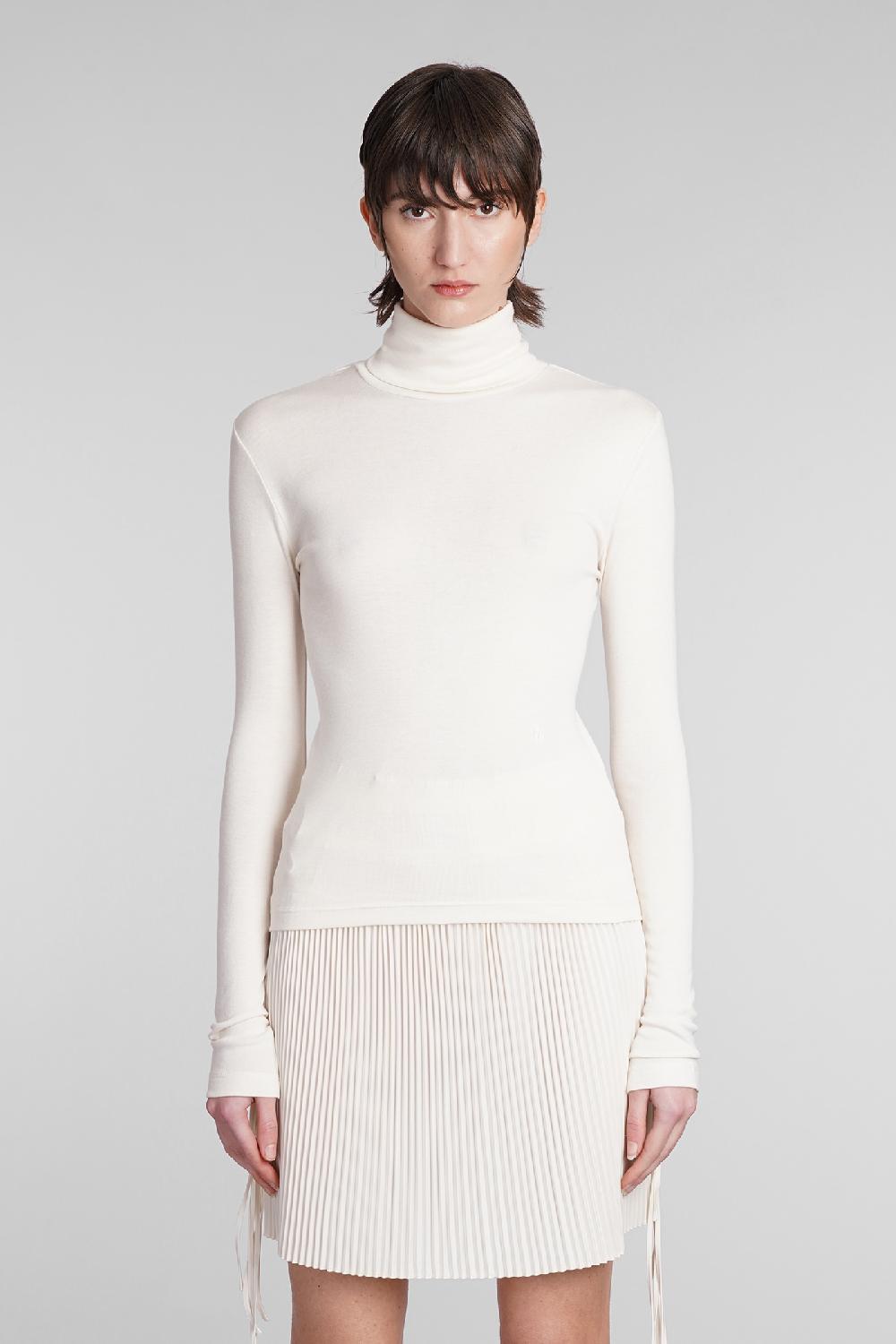 Deliberti Helmut Lang Maglia in modal beige cod. 397079 - Deliberti The Luxury Shopping