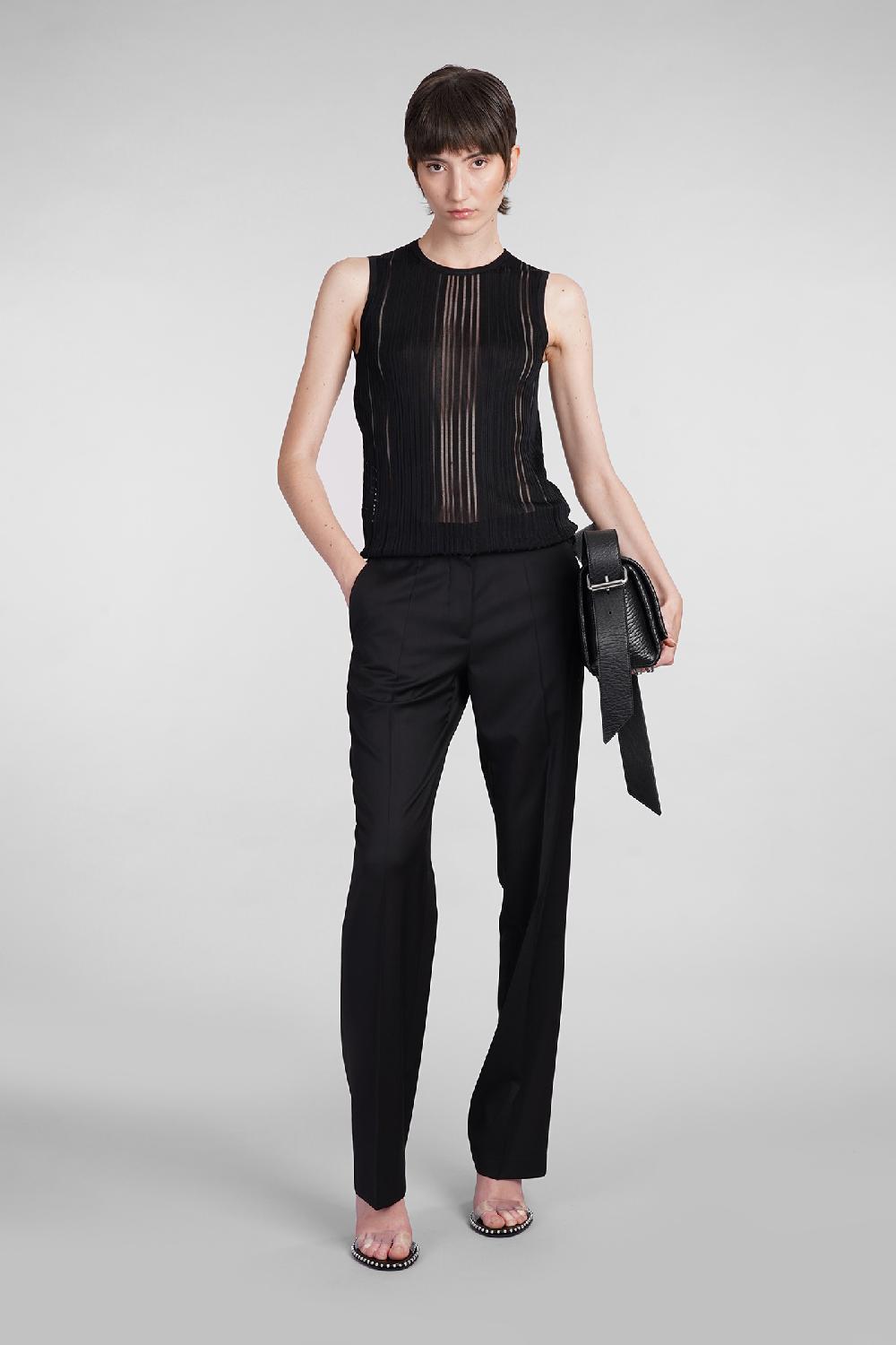 Deliberti Helmut Lang Pantalone In Lana Nera Cod. 401641 - Deliberti The Luxury Shopping