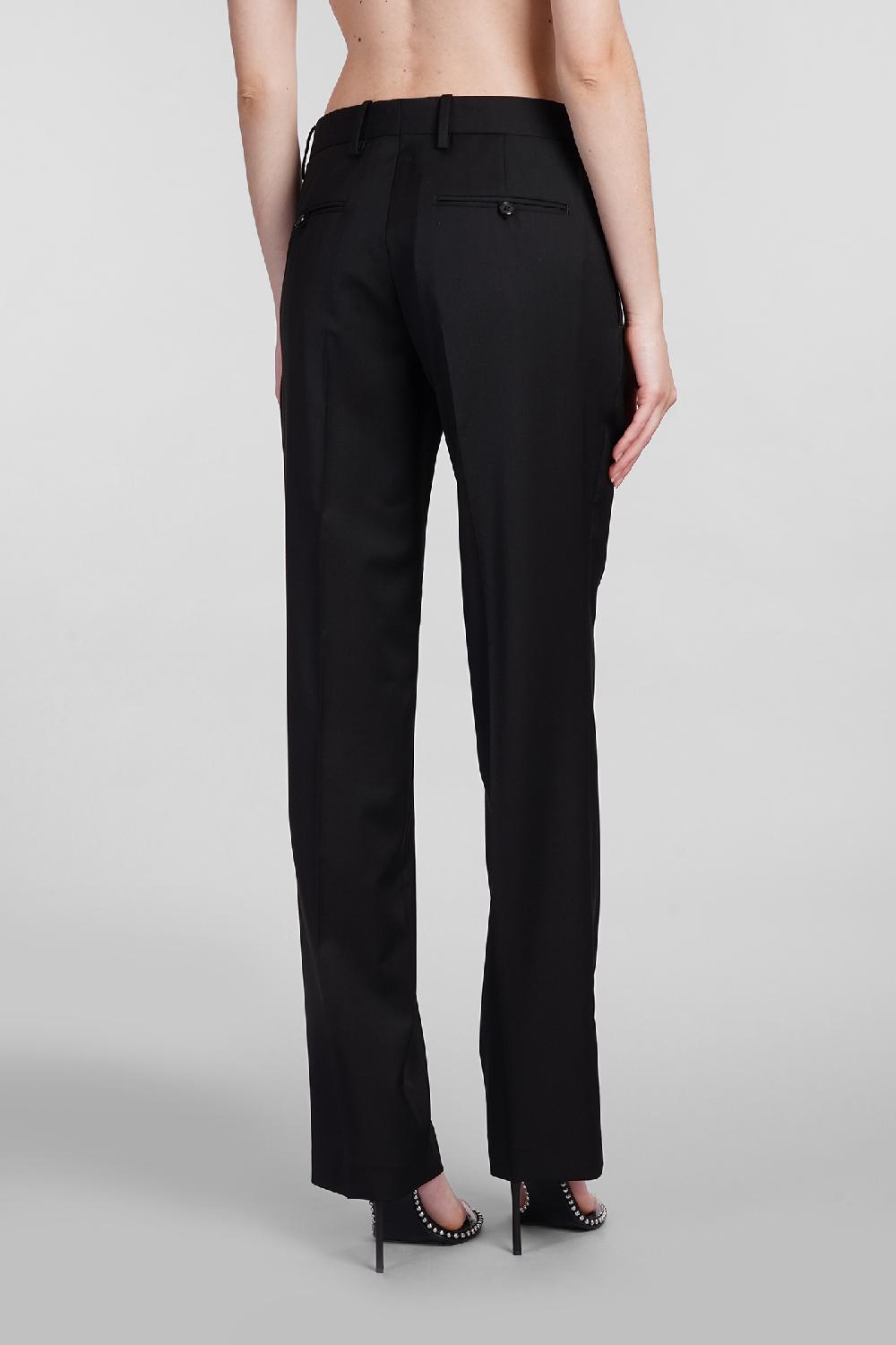 Deliberti Helmut Lang Pantalone In Lana Nera Cod. 401641 - Deliberti The Luxury Shopping