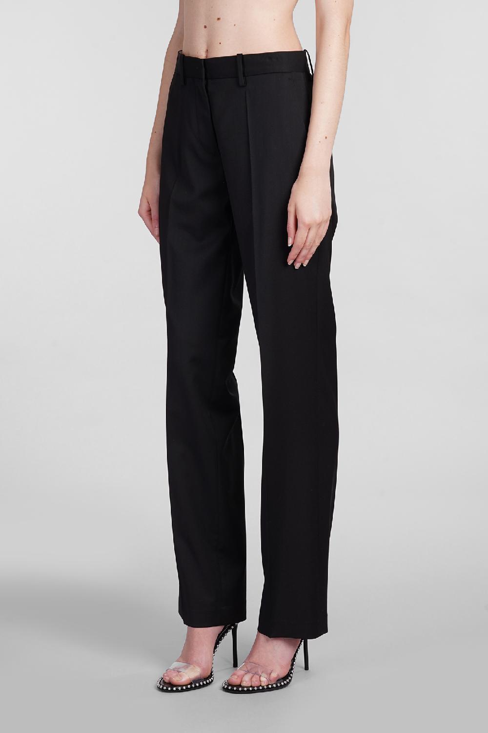 Deliberti Helmut Lang Pantalone In Lana Nera Cod. 401641 - Deliberti The Luxury Shopping