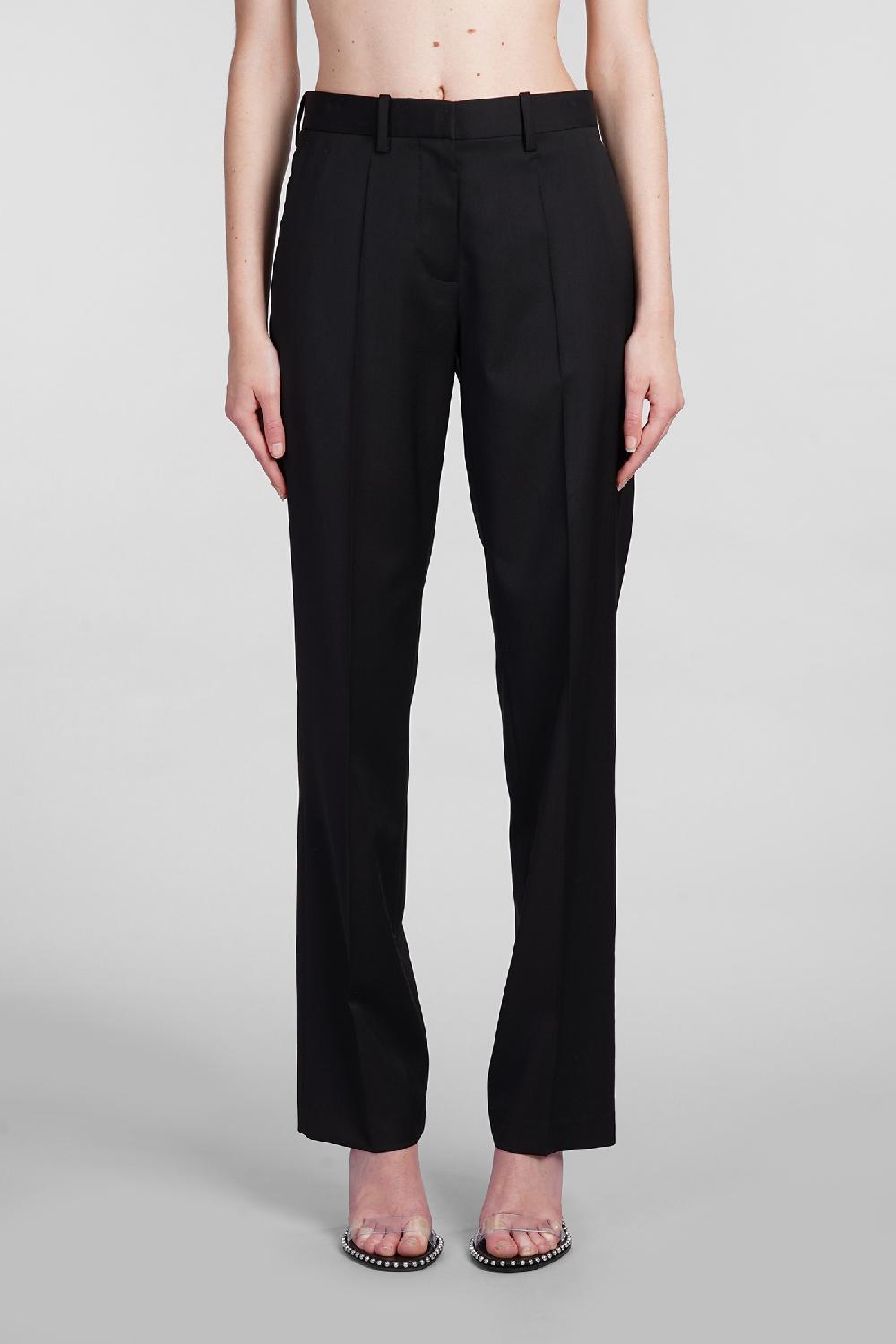 Deliberti Helmut Lang Pantalone in lana nera cod. 401641 - Deliberti The Luxury Shopping